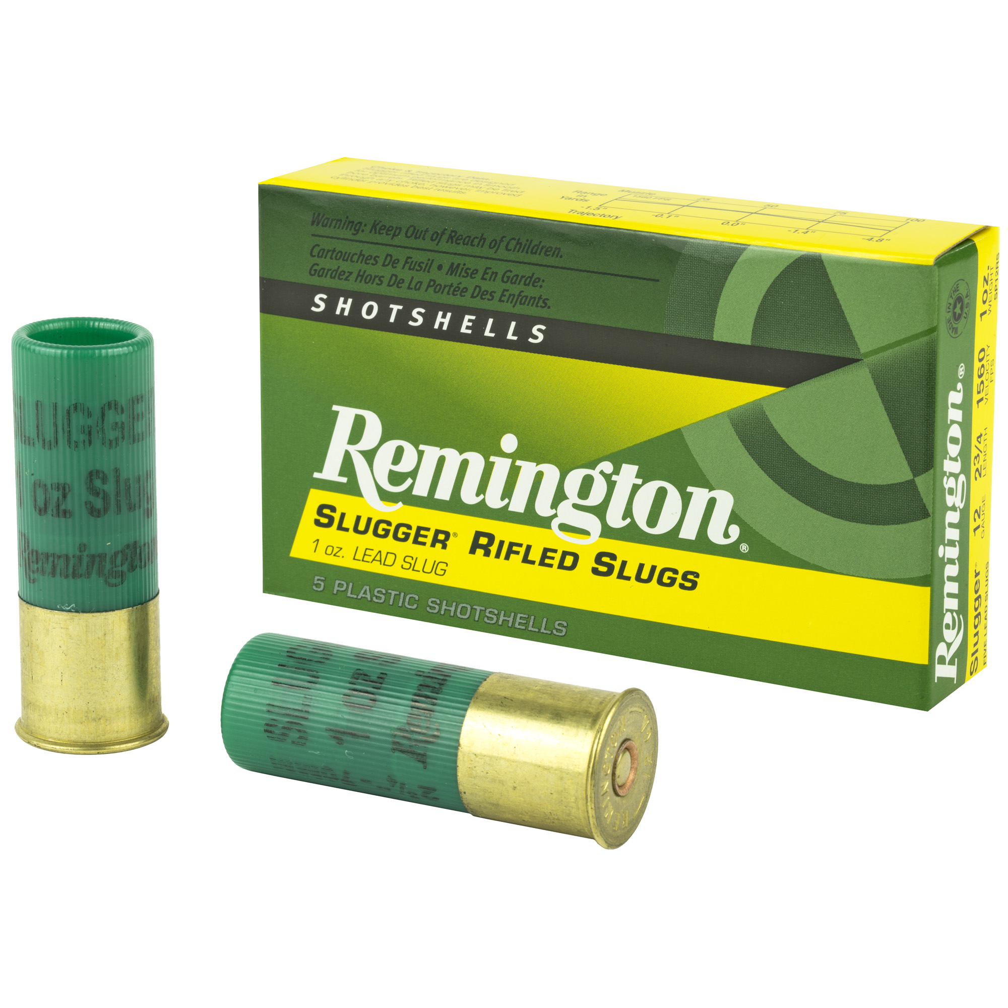 Remington Slgr 12 Gauge 2.75″ 1 oz 5/250 bulk ammo product image