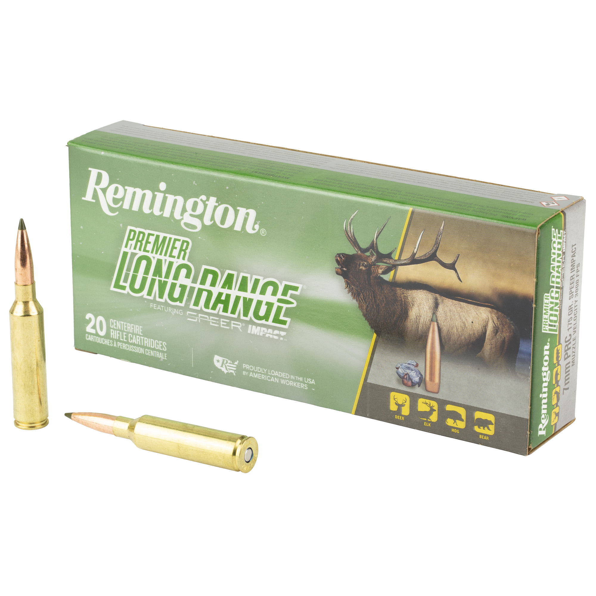Remington Spr Impct 7mm PRC 175 Grain 20/200 bulk ammo product image