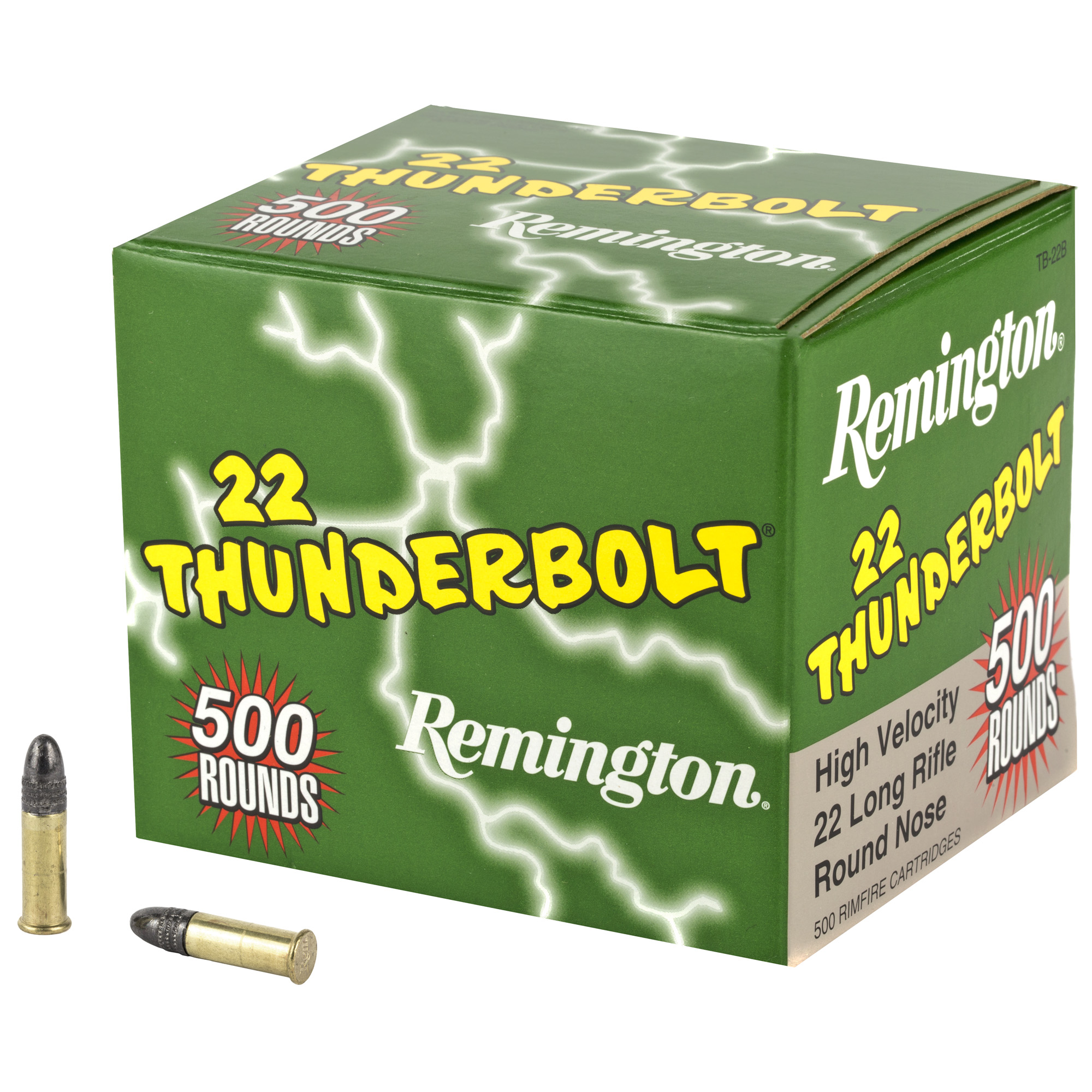 Remington Thndrbt 22 LR 40 Grain RN Hs 500/5000 bulk ammo product image