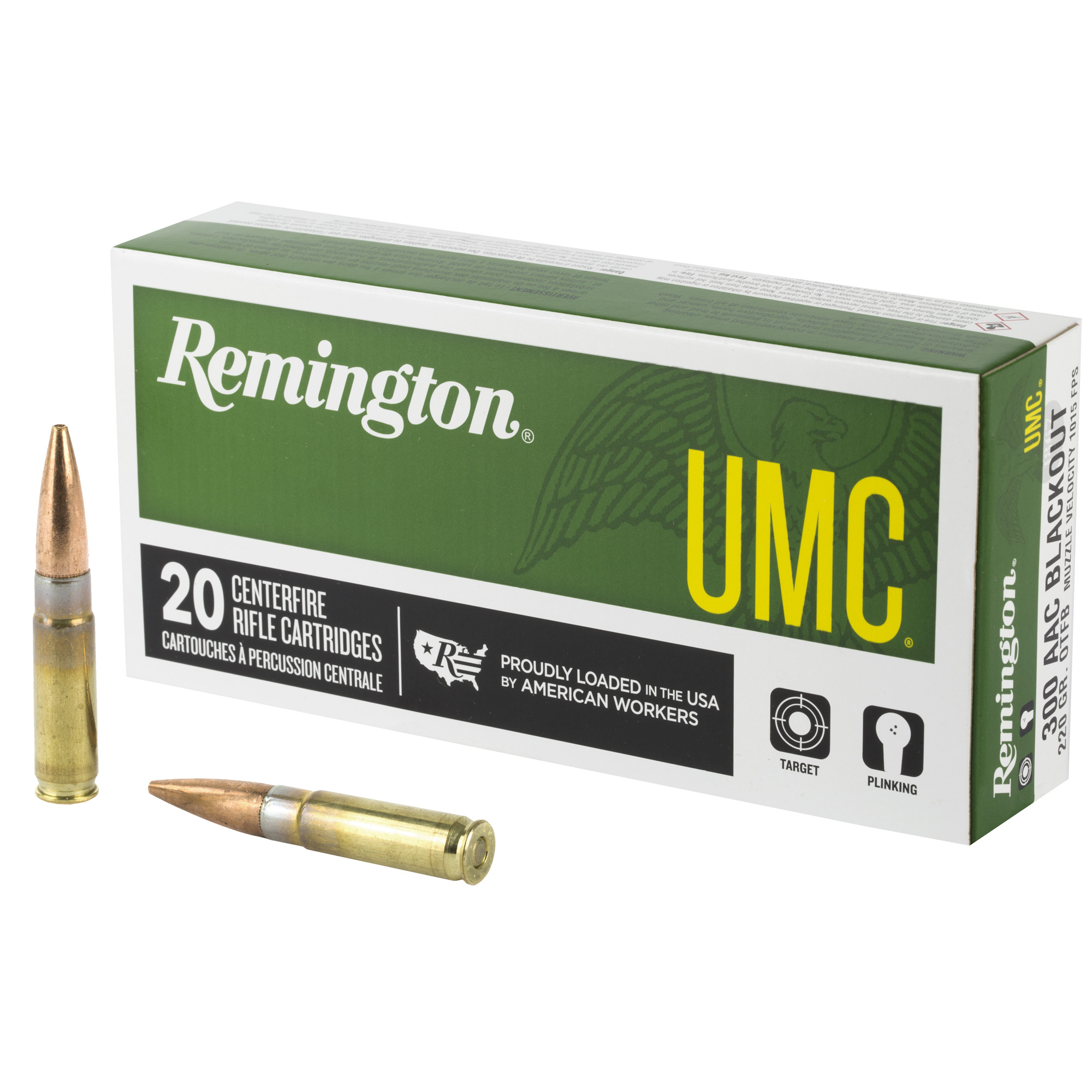 Remington Umc 300 BLK 220 Grain Otfb 20/200 bulk ammo product image