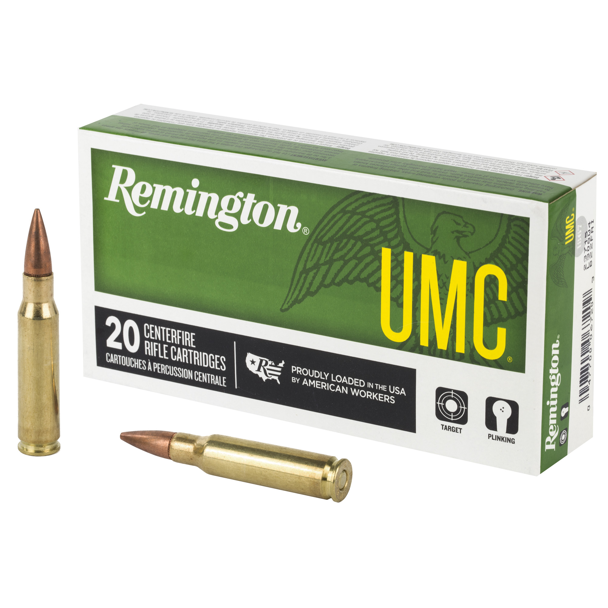 Remington Umc 308win 150 Grain FMJ 20/200 bulk ammo product image