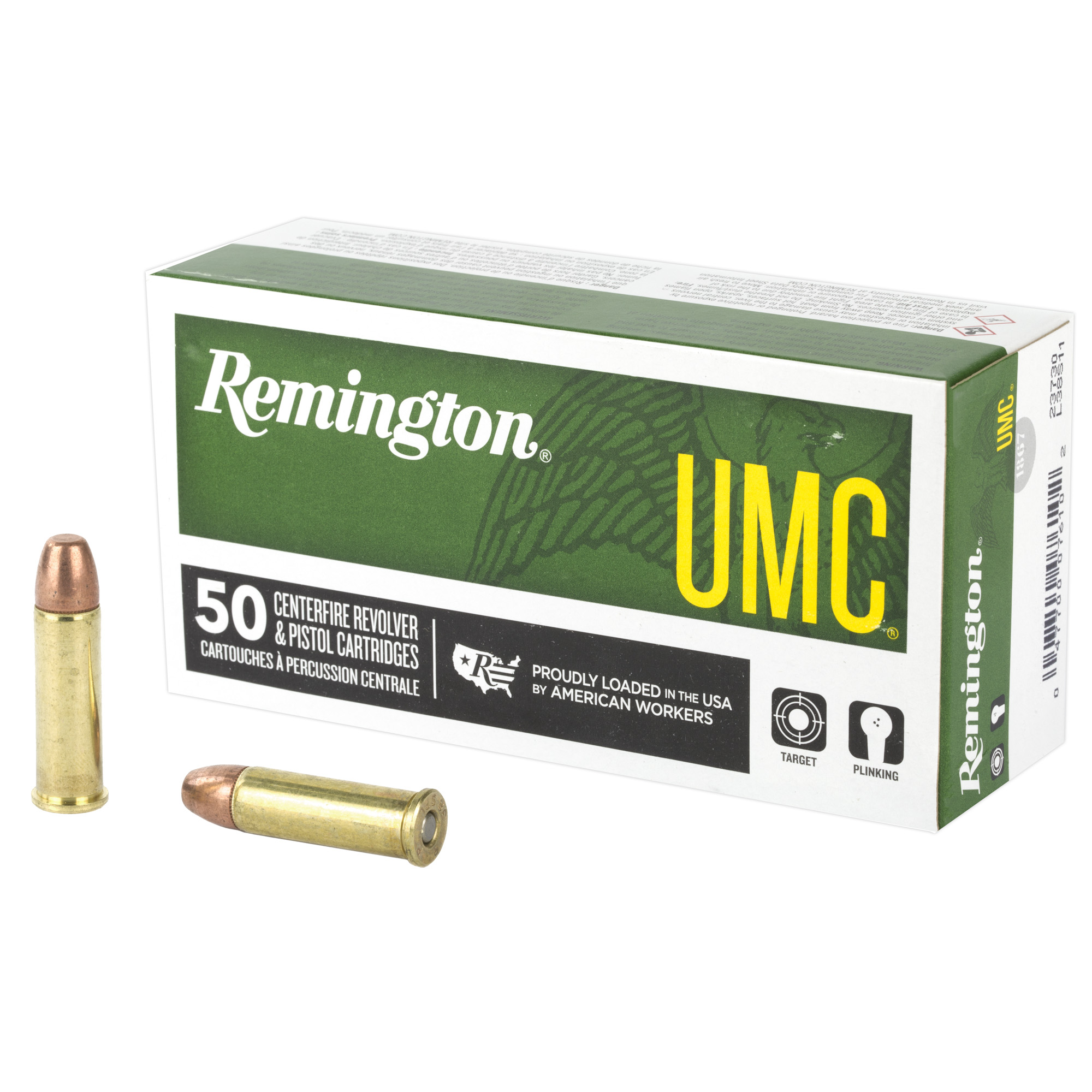 Remington Umc 38spl 130 Grain FMJ 50/500 bulk ammo product image