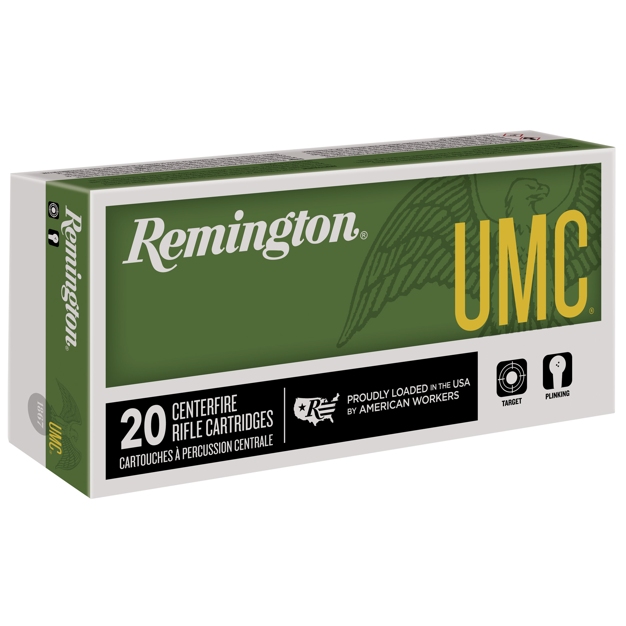 Remington Umc 450 Bm 260 Grain FMJ 20/200 bulk ammo product image
