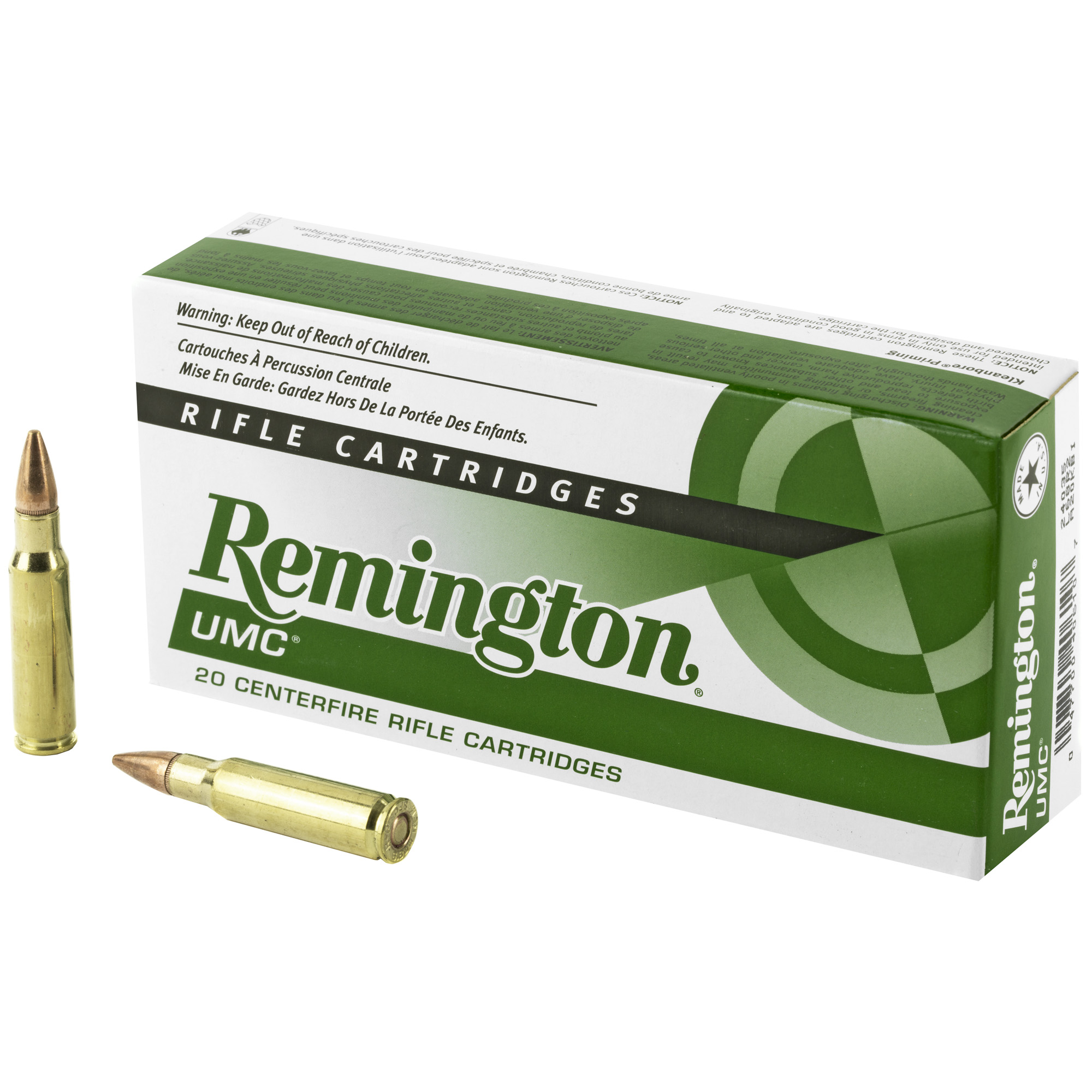 Remington Umc 6.8spc 115 Grain FMJ 20/200 bulk ammo product image
