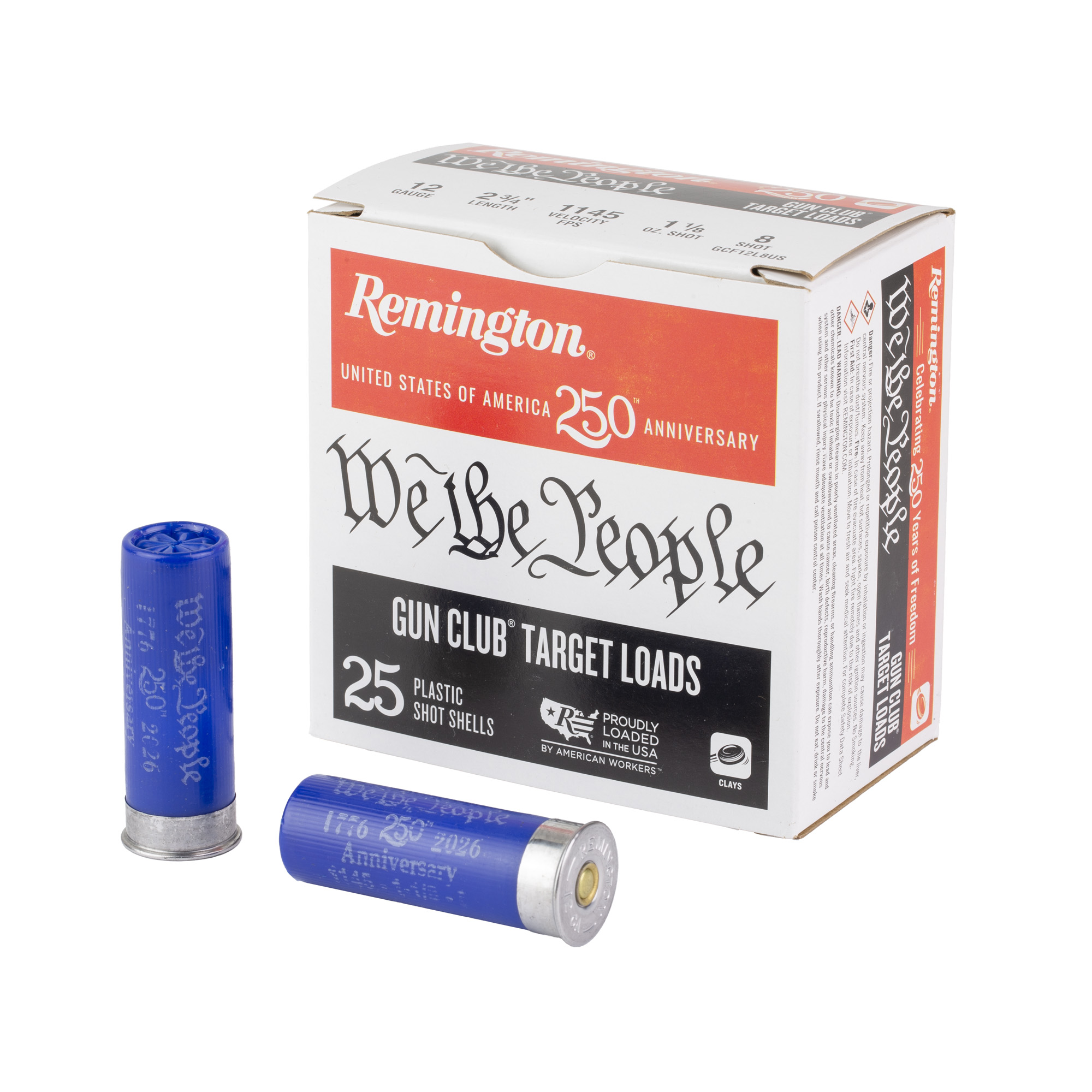 Remington Wtppl Gncb 12 Gauge 2.75″ 1 1/8 oz #8 bulk ammo product image