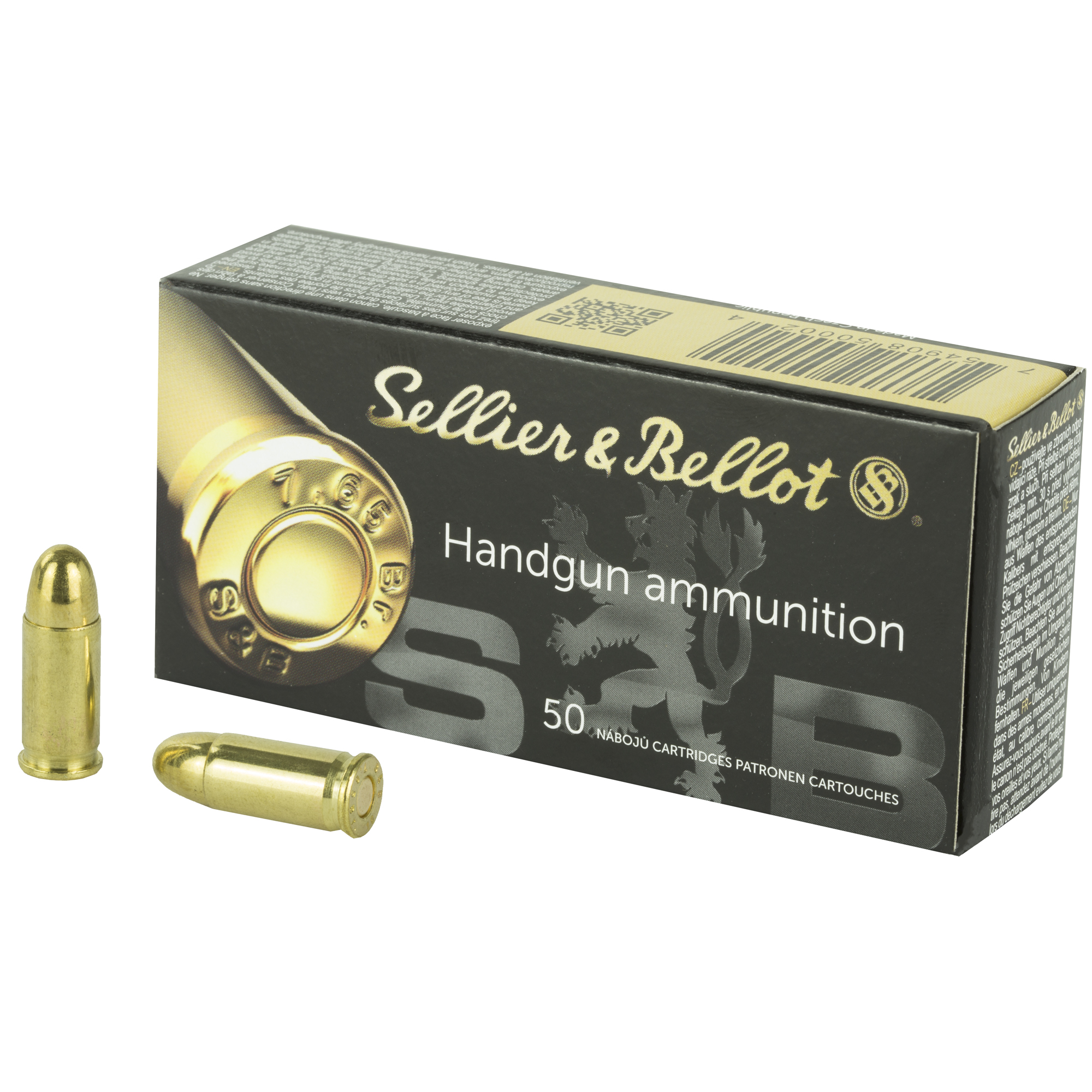 S&B 32acp 73 Grain FMJ 50/2000 bulk ammo product image