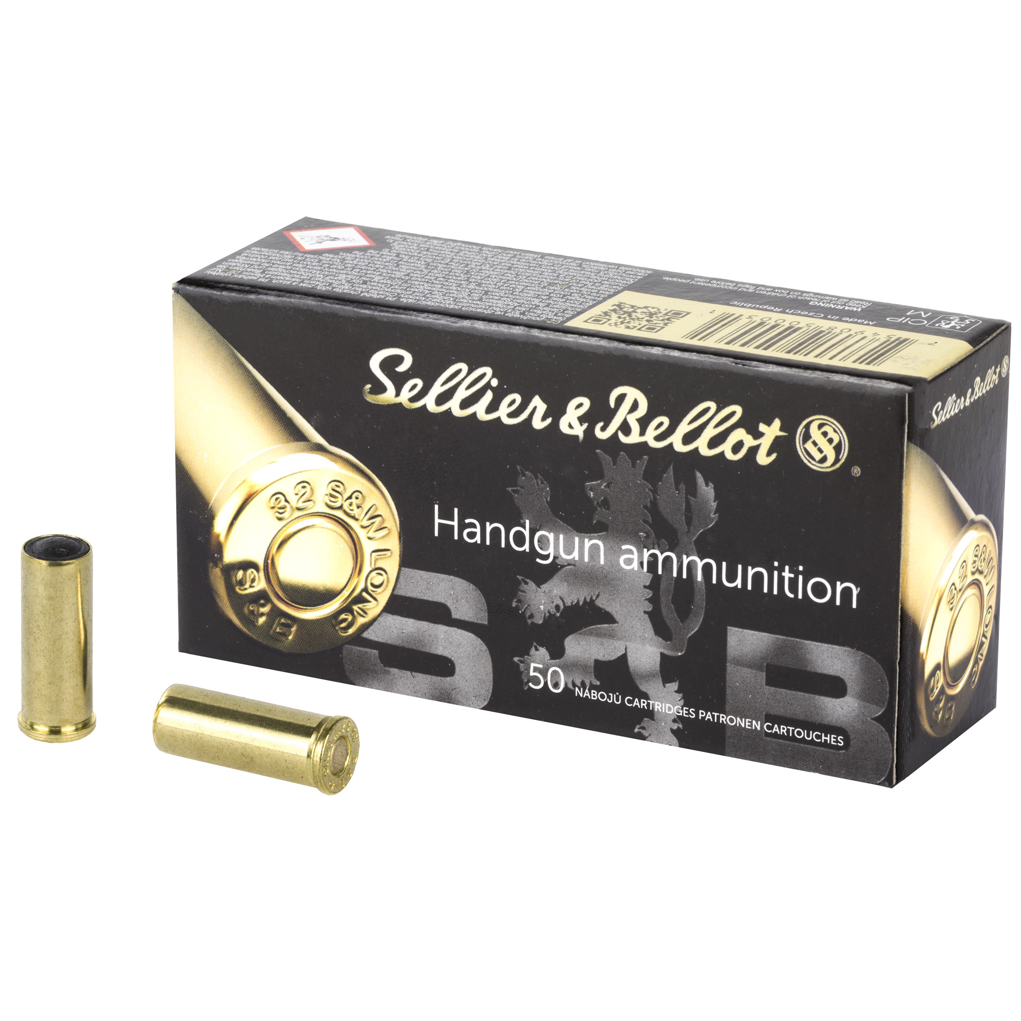 S&B 32sw Long 100 Grain 50/1000 bulk ammo product image