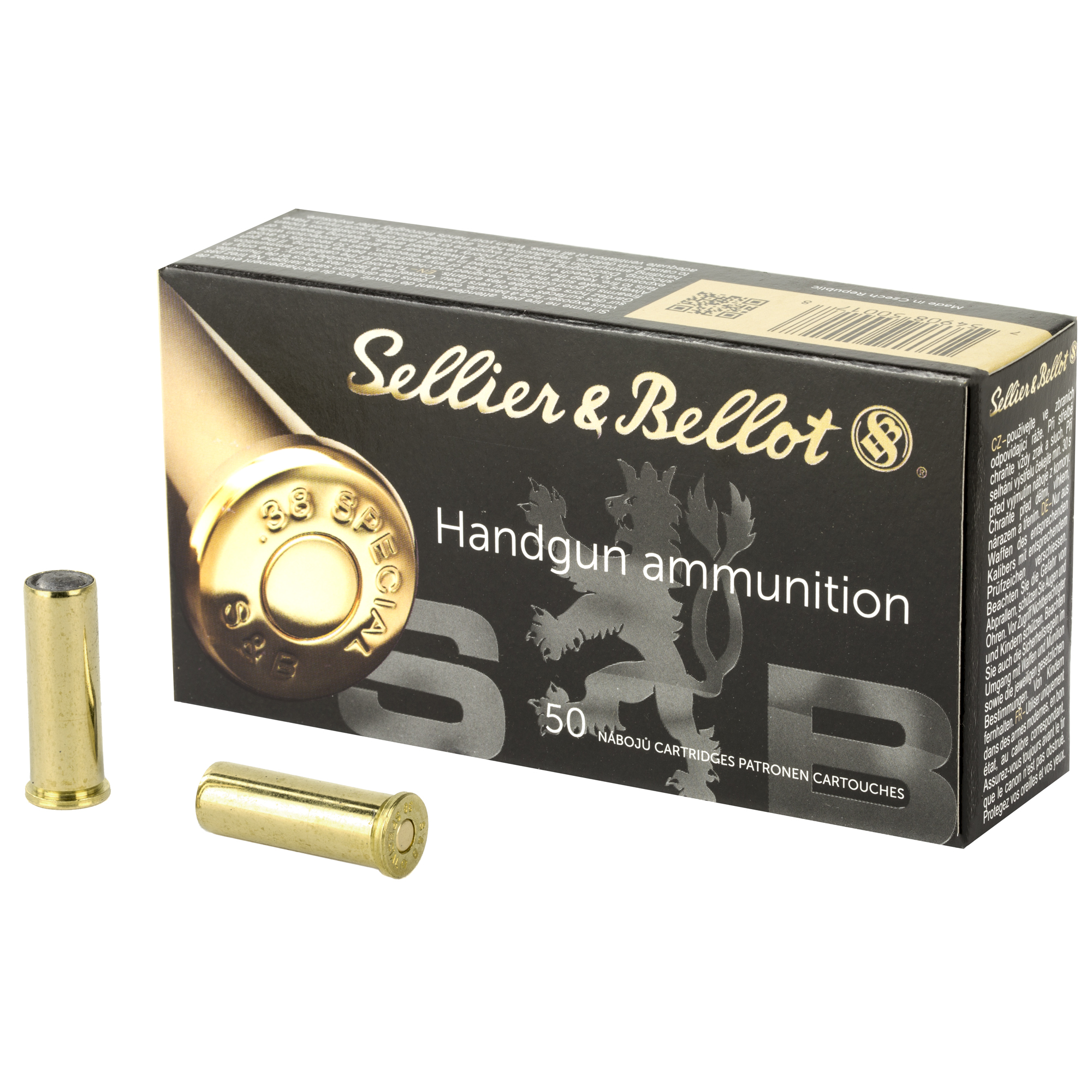 S&B 38spl 148 Grain WC 50/1200 bulk ammo product image