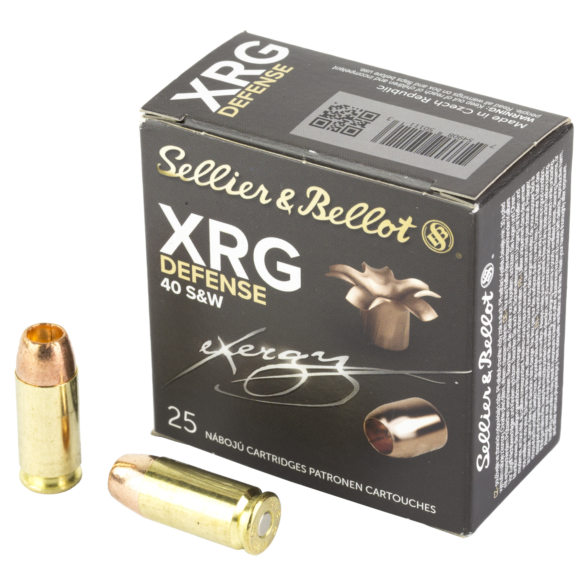 S&B 40 S&w 130 Grain Xrg 25/1000 bulk ammo product image