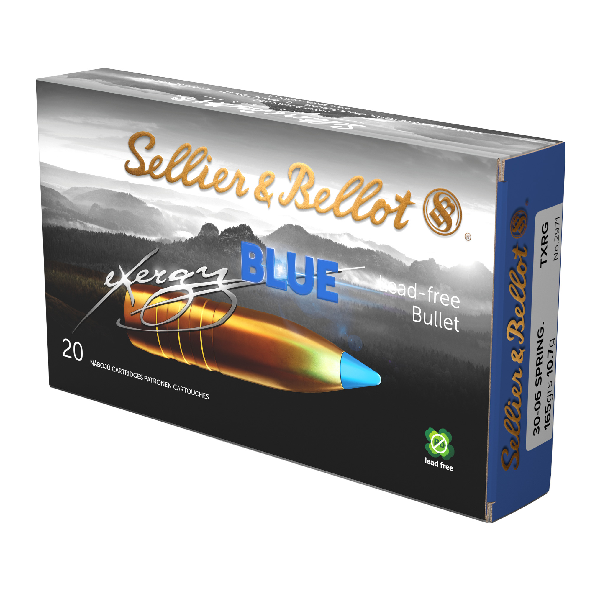 S&B Exergy Blu 3006 165 Grain Sf 20/240 bulk ammo product image