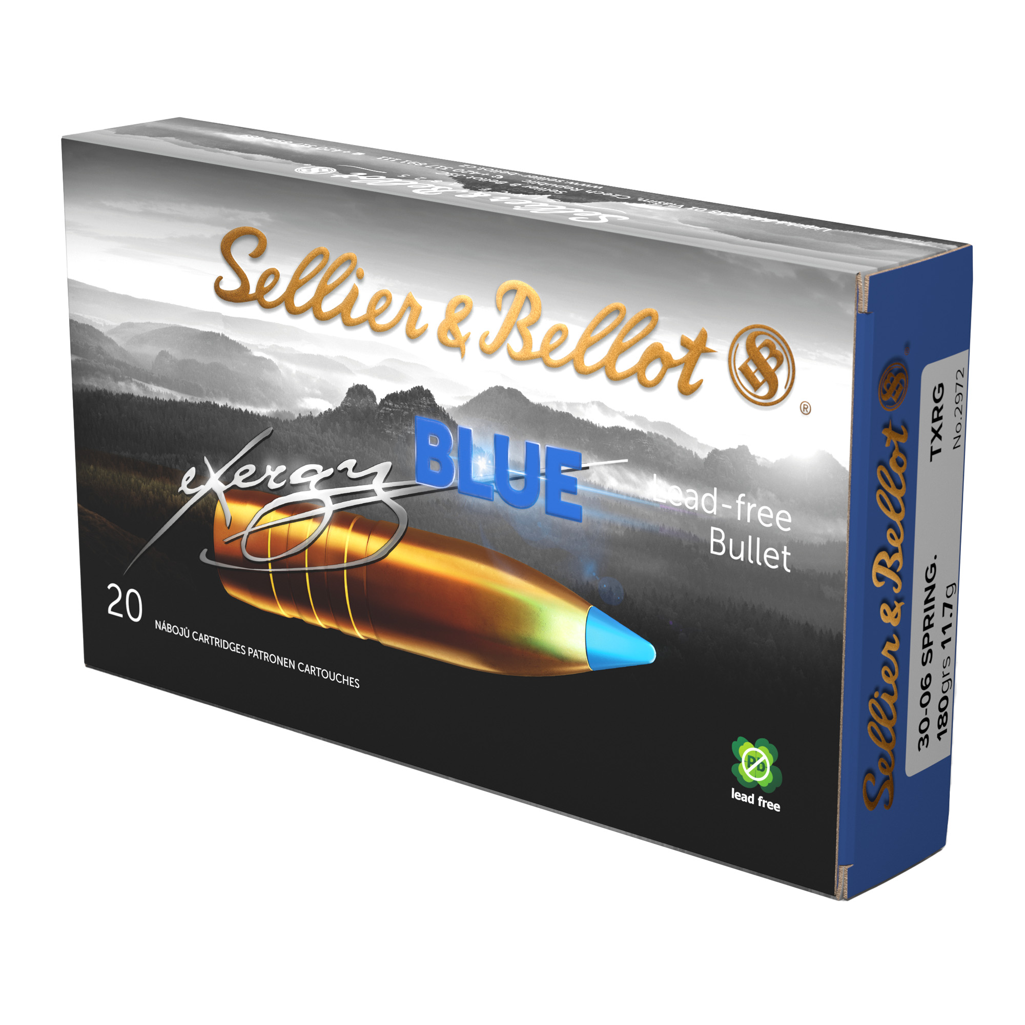 S&B Exergy Blue 3006 180 Grain Sf 20/240 bulk ammo product image