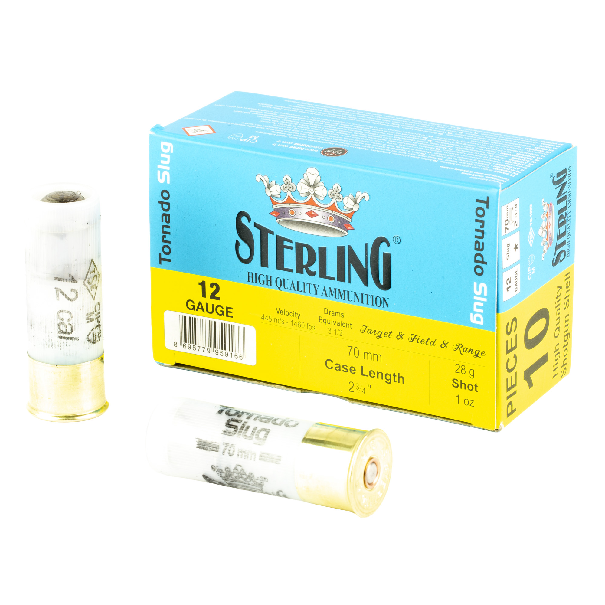 Sterling Bg 12 Gauge 2.75″ Slug 10/200 bulk ammo product image