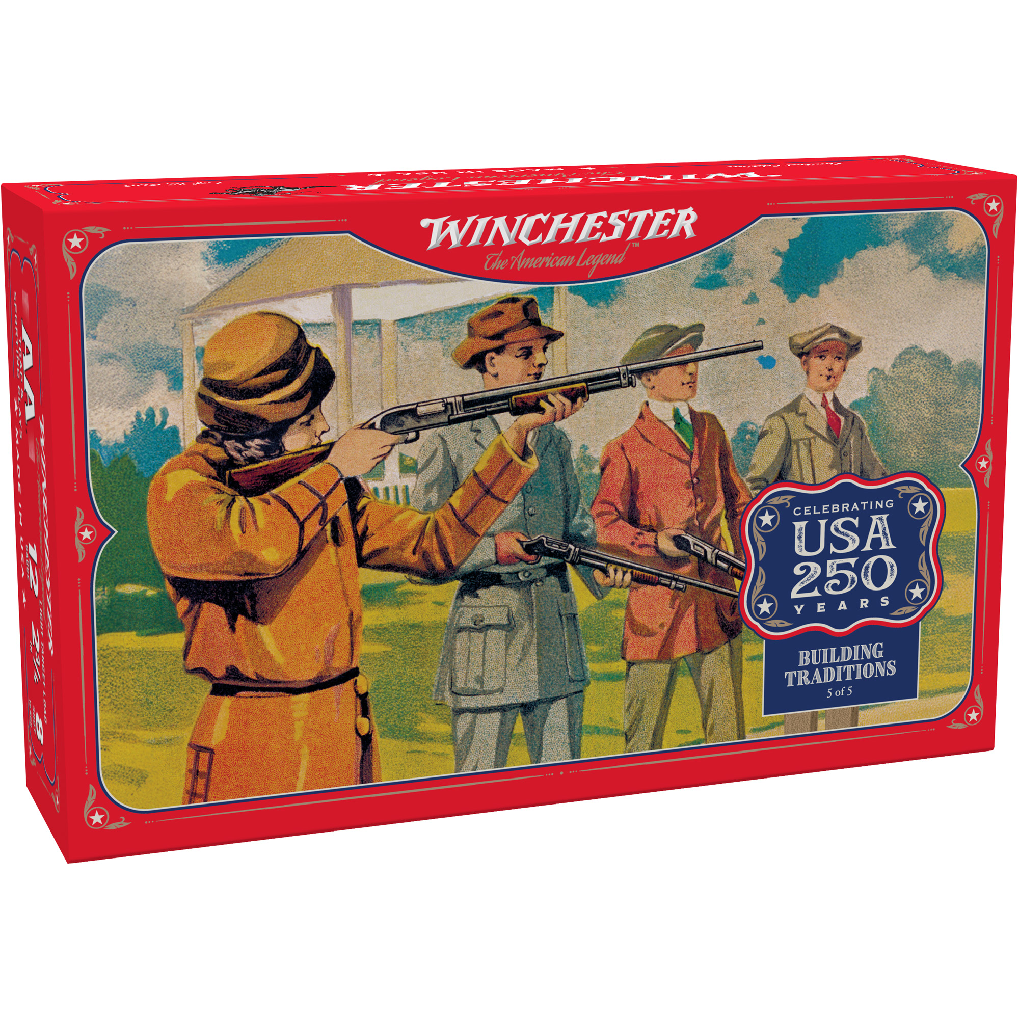 Winchester Aa 250th 12 Gauge 2.75″ #8 10/60 bulk ammo product image