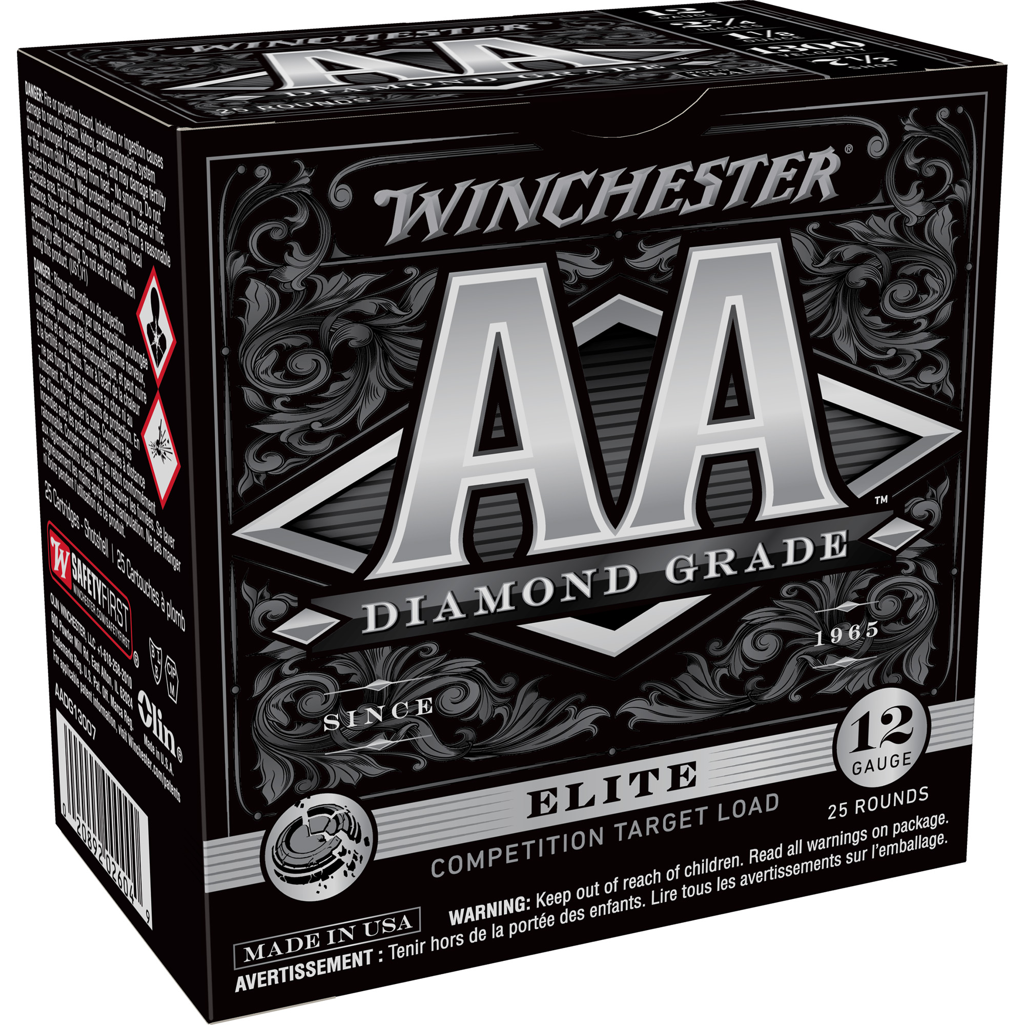 Winchester Aa Dg 12 Gauge 2.75″ #7.5 25/250 bulk ammo product image