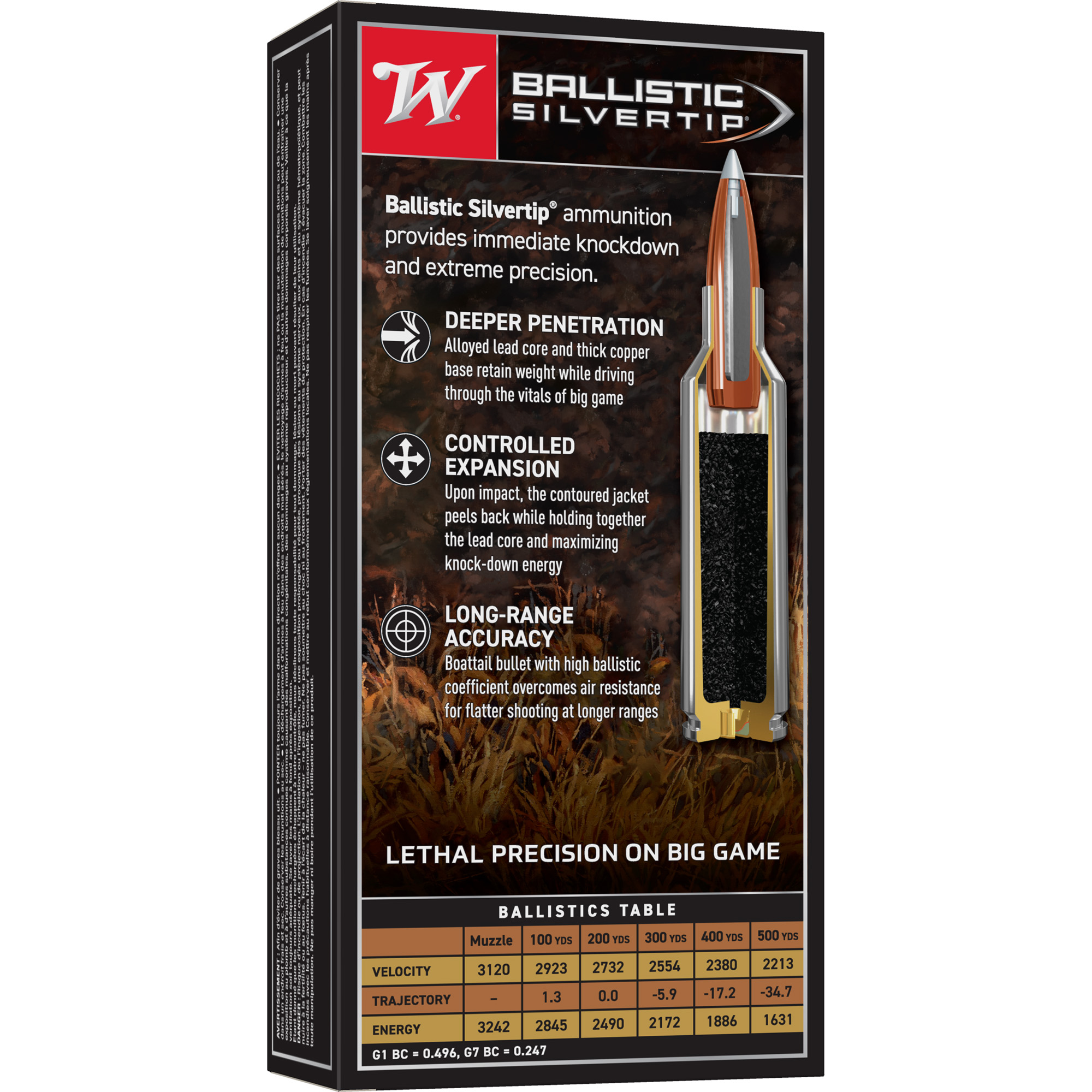 Winchester Blstc Tip 270wsm 150 Grain 20/200 bulk ammo product image