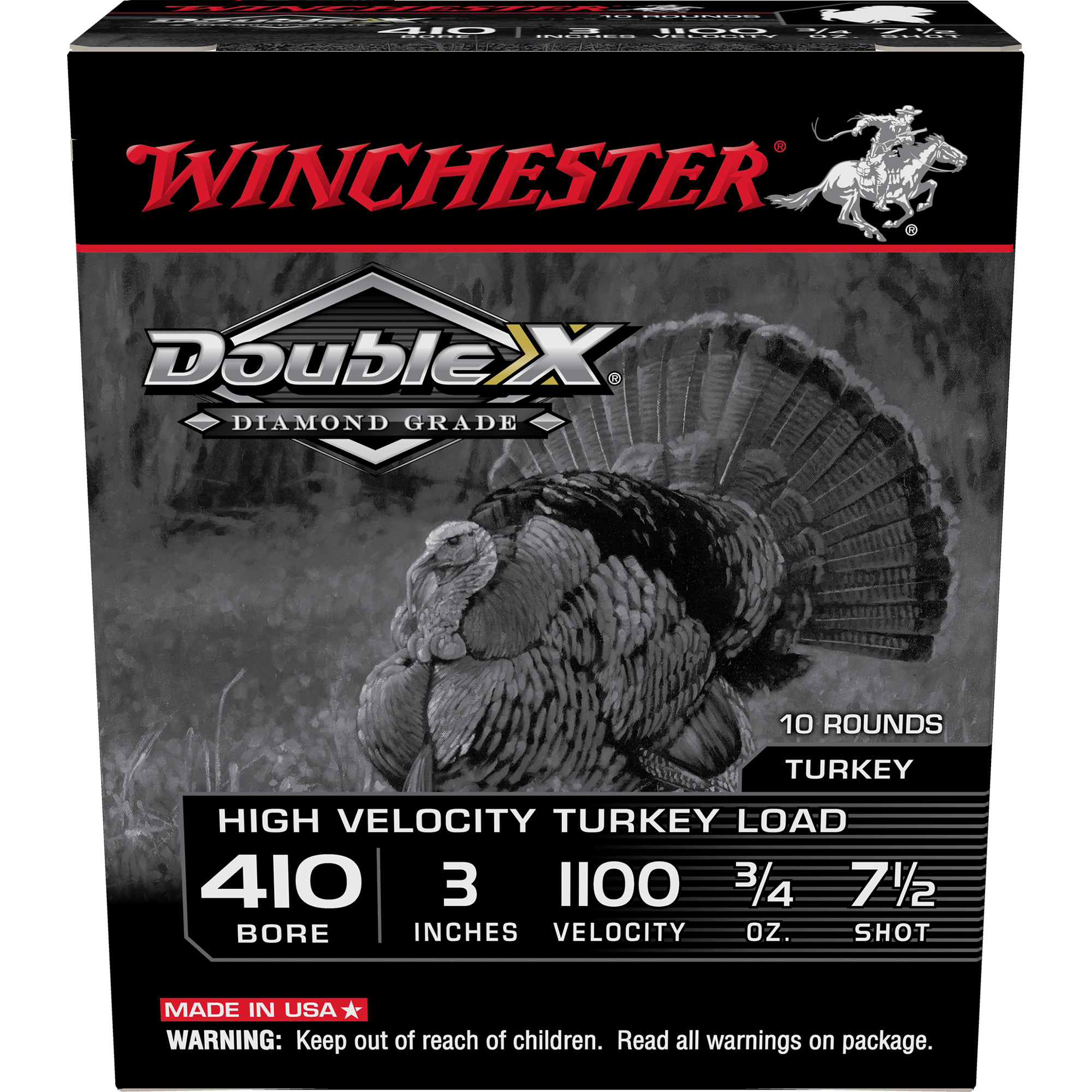 Winchester Dblx Dia Grd 410 3 #7.5 10/100 bulk ammo product image