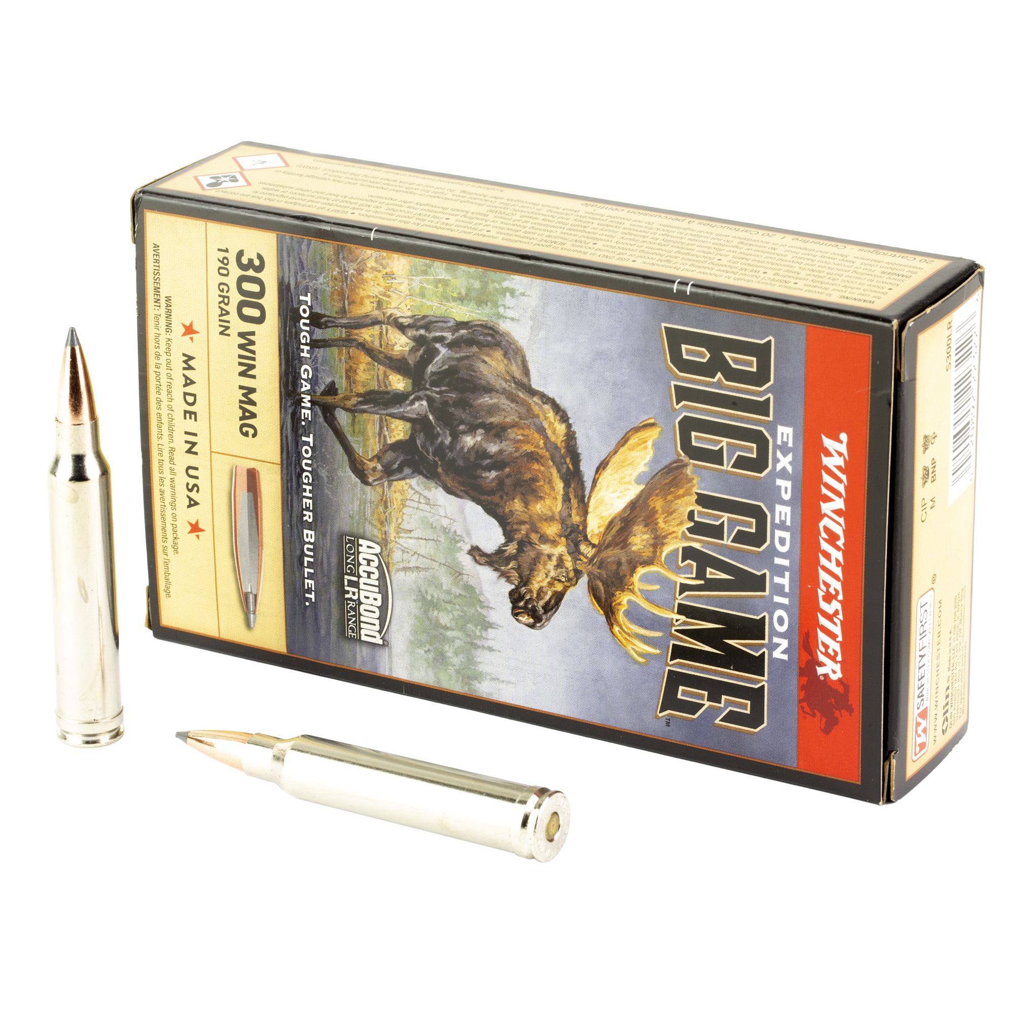 Winchester Expd Big Gm 300win 190 Grain 20/200 bulk ammo product image