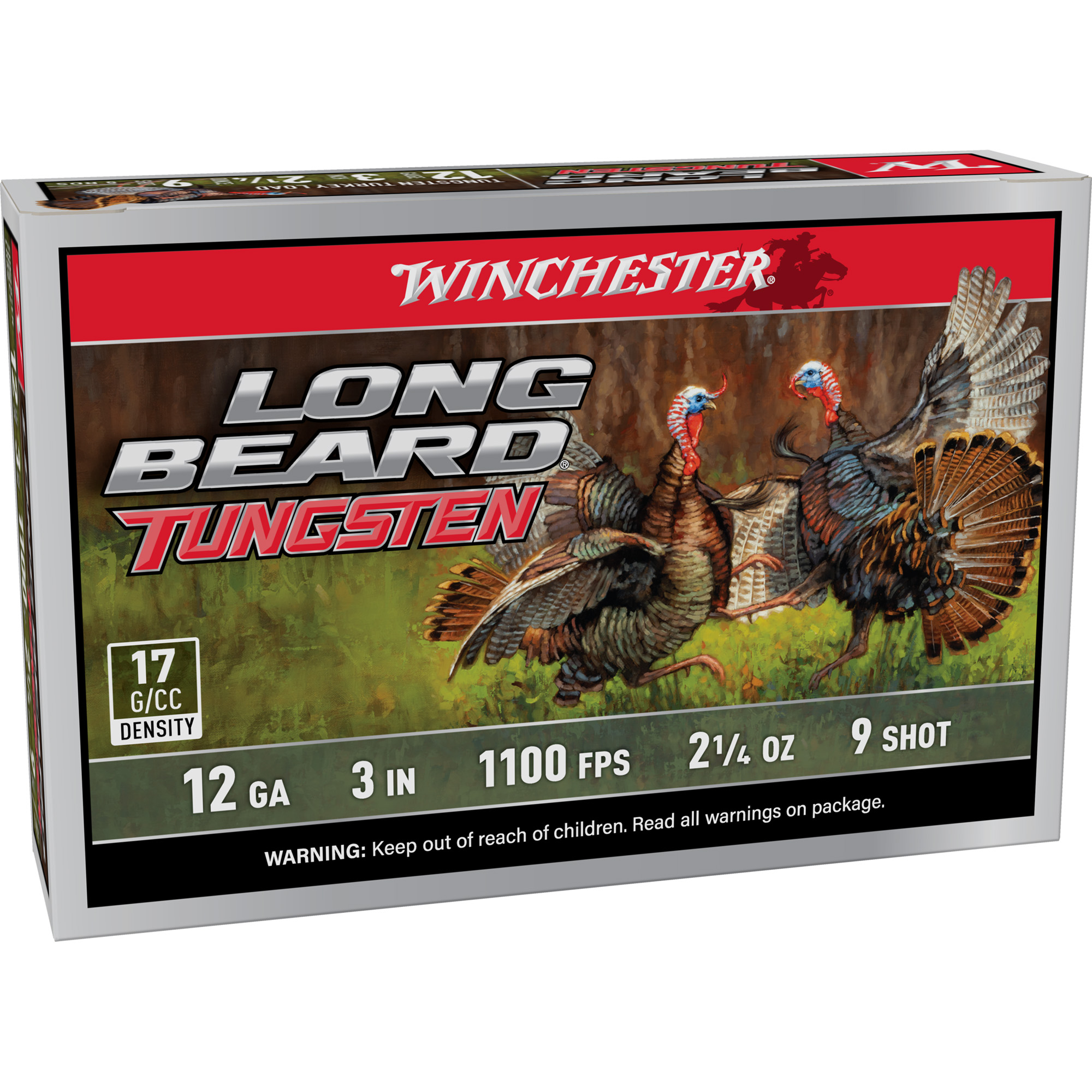Winchester Long Beard Ts17 12 Gauge 3″ #9 5/50 bulk ammo product image