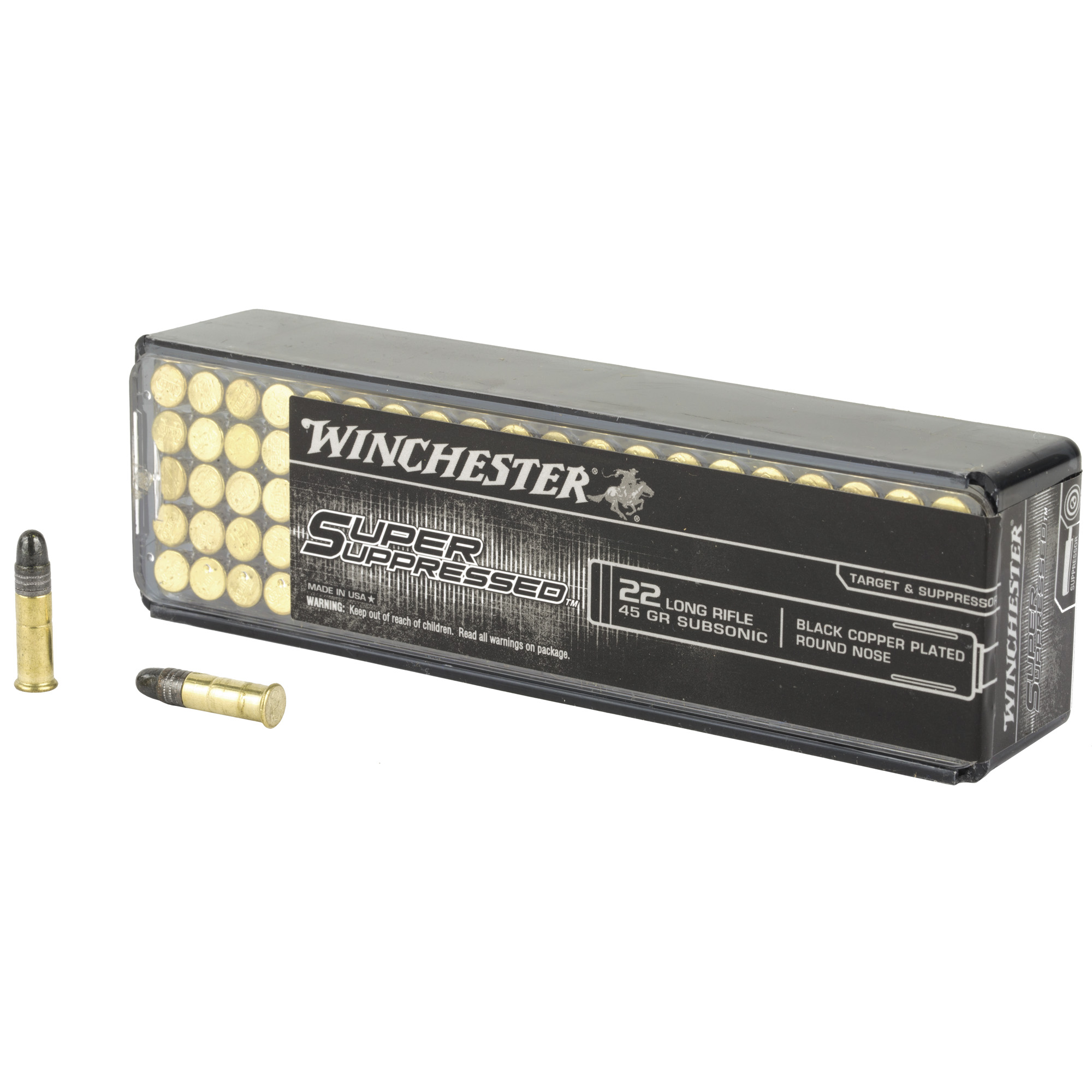 Winchester Spr Sup 22 LR 45 Grain Cprn 100/2000 bulk ammo product image