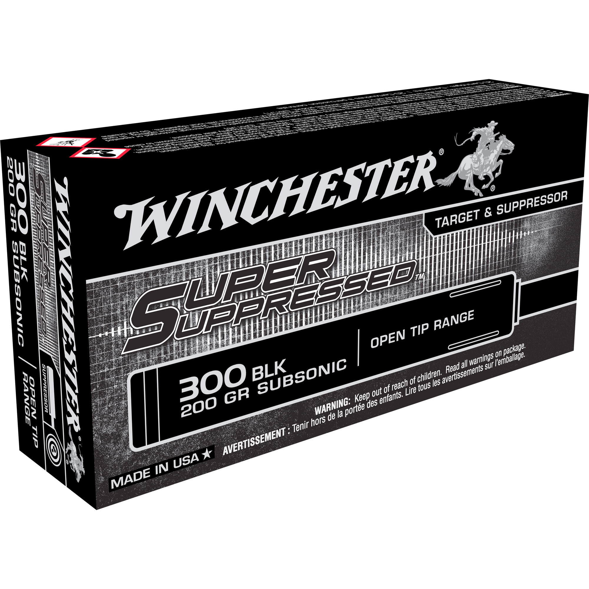 Winchester Spr Sup 300 BLK 200 Grain Ot 20/200 bulk ammo product image