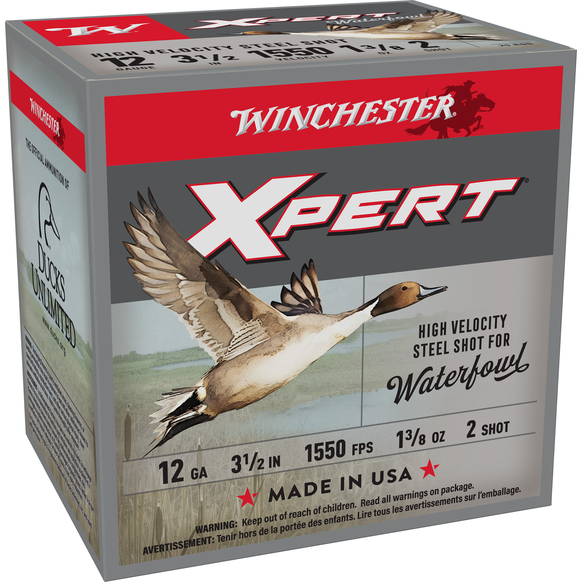 Winchester Spr-X Xpt 12 Gauge 3.5″ #2 25/250 bulk ammo product image
