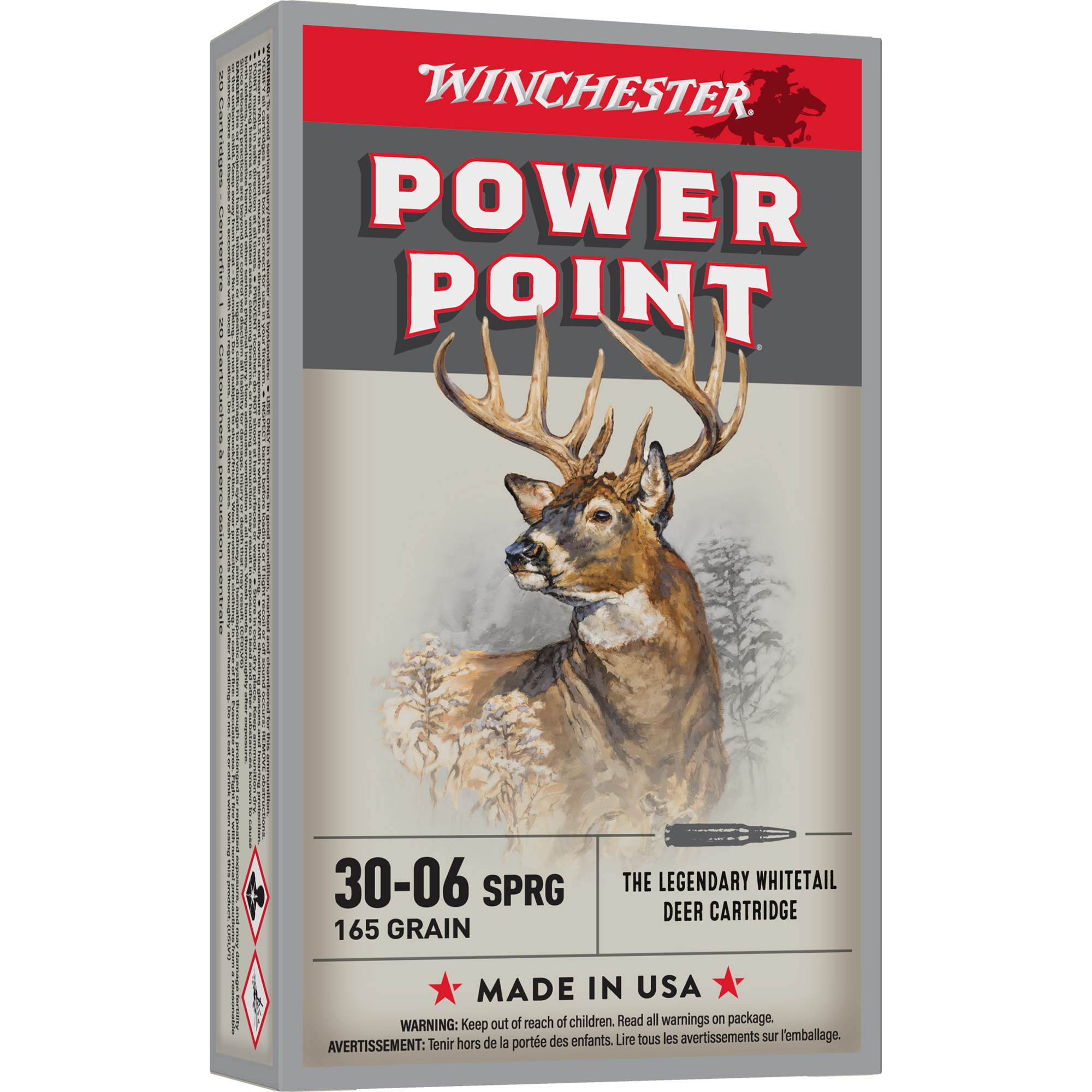 Winchester Sprx 3006sp 165 Grain Pp 20/200 bulk ammo product image