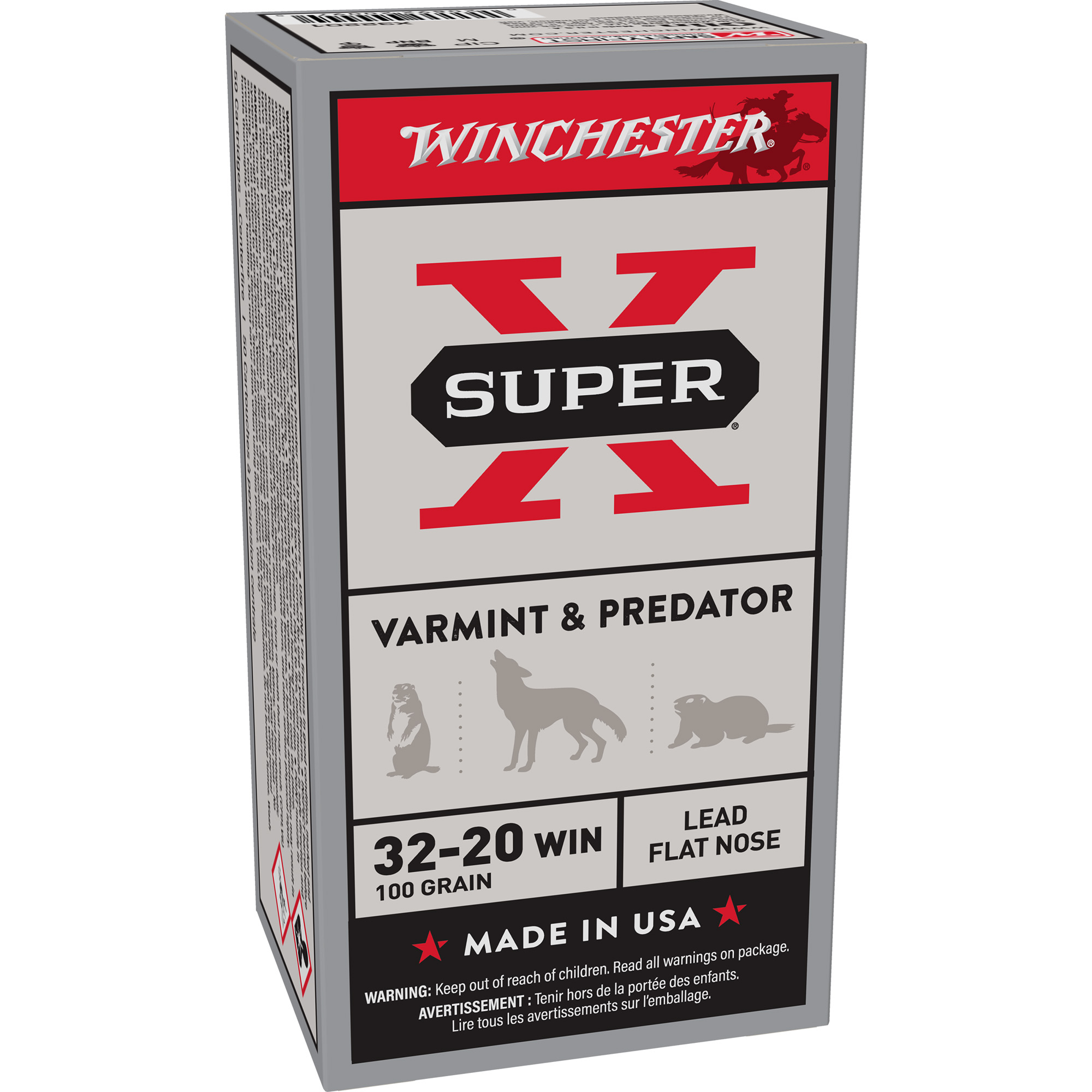 Winchester Sprx 32-20win 100 Grain Ld 50/500 bulk ammo product image