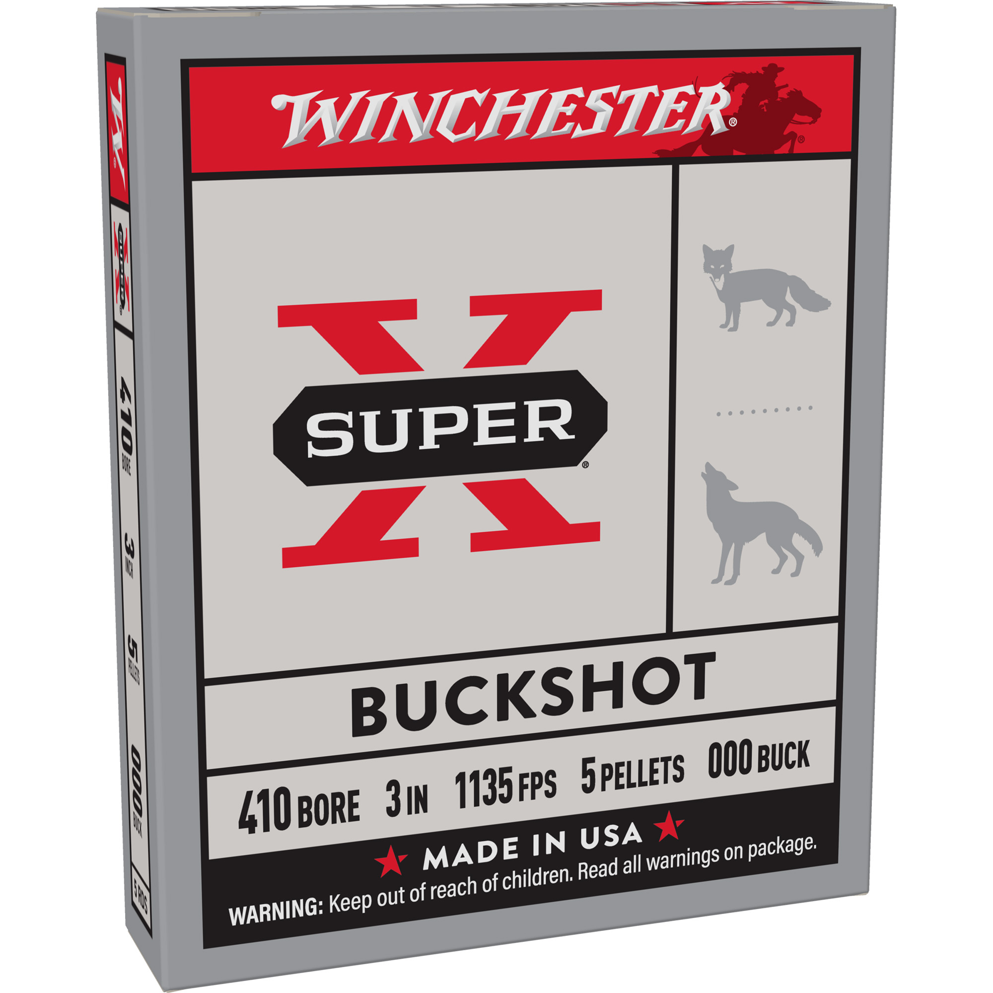 Winchester Sprx 410 3″ 000bk 5plt 5/250 bulk ammo product image