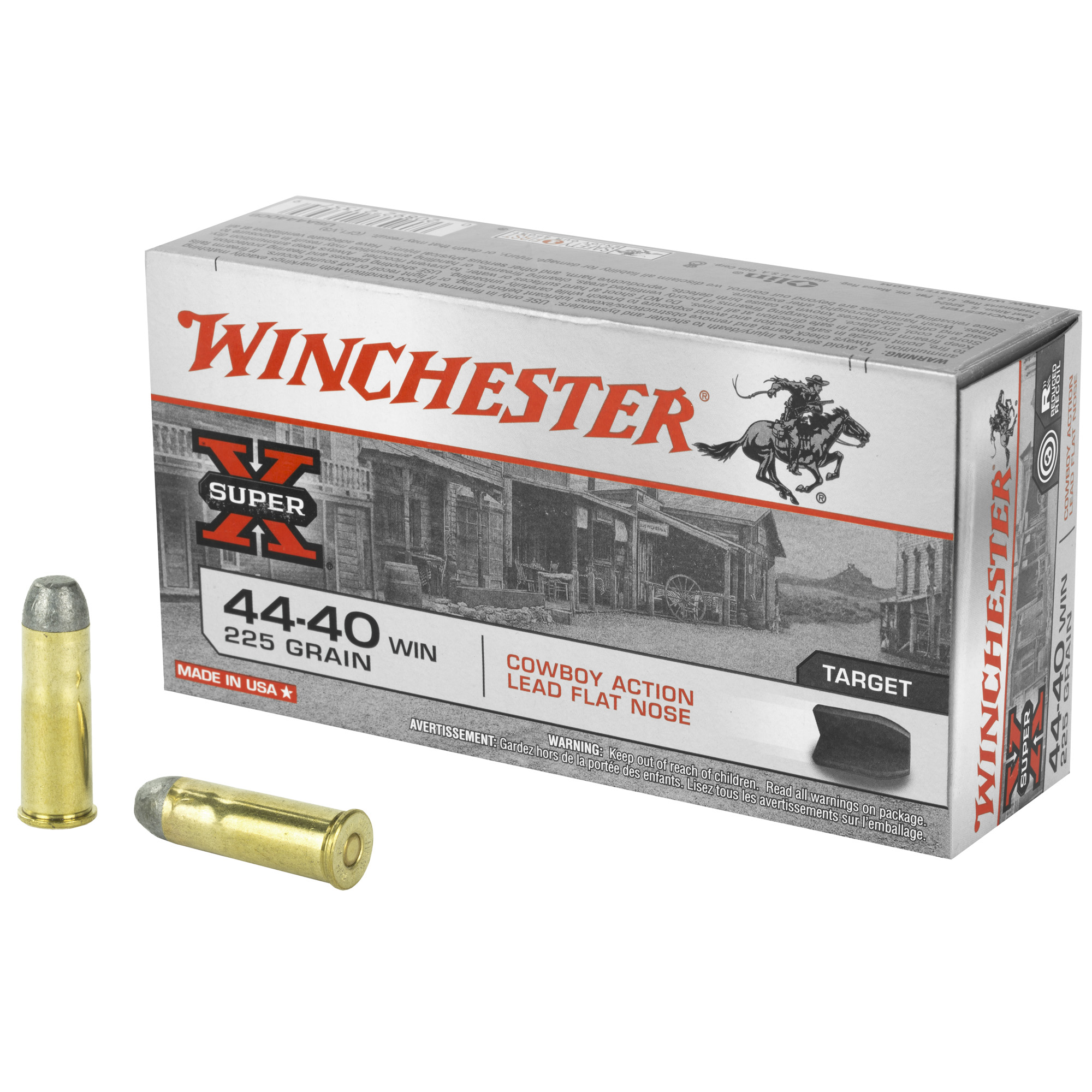 Winchester Usa 44-40 225 Grain Ld Cwby 50/500 bulk ammo product image
