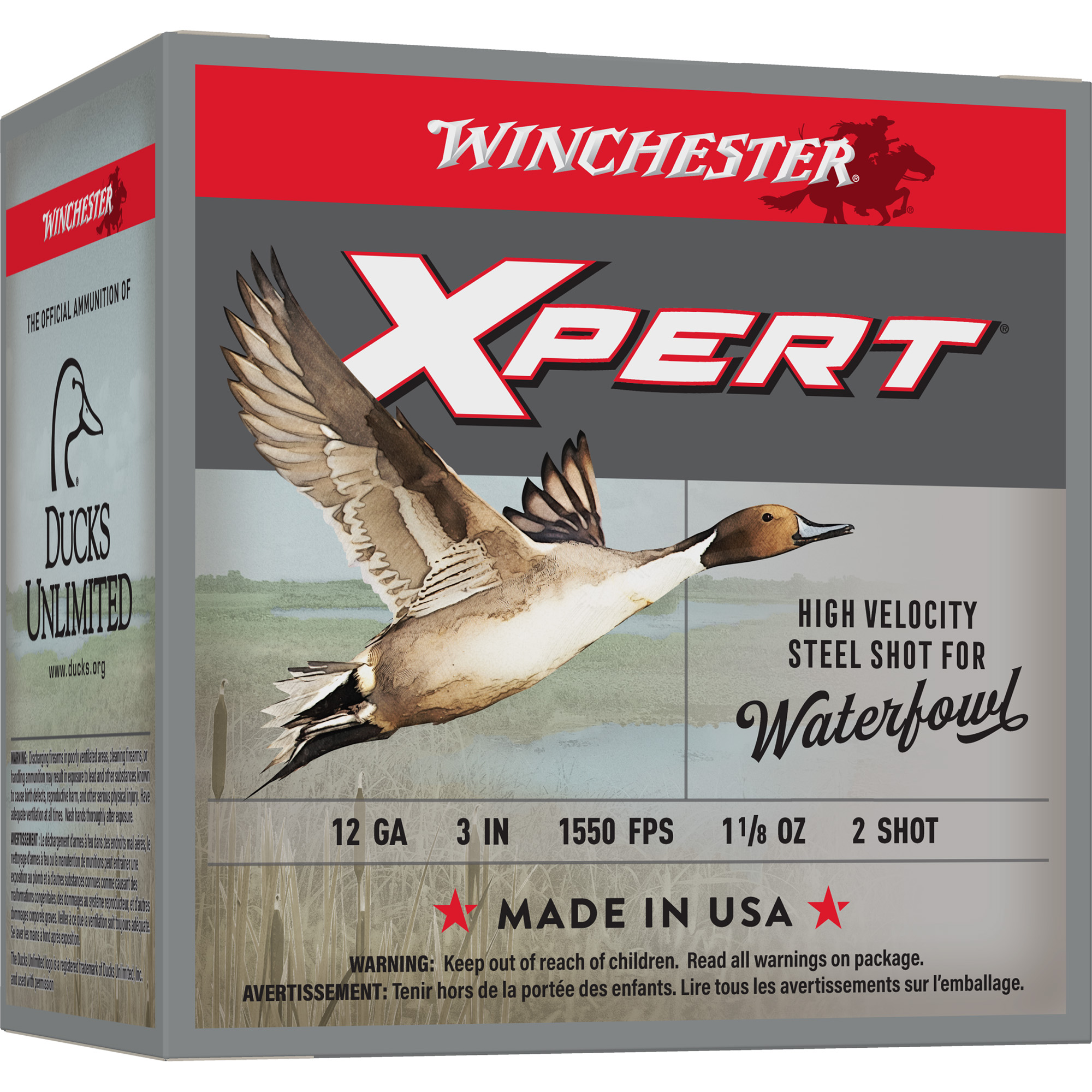 Winchester Xpert HV 12 Gauge 2.75″ #4 25/250 bulk ammo product image