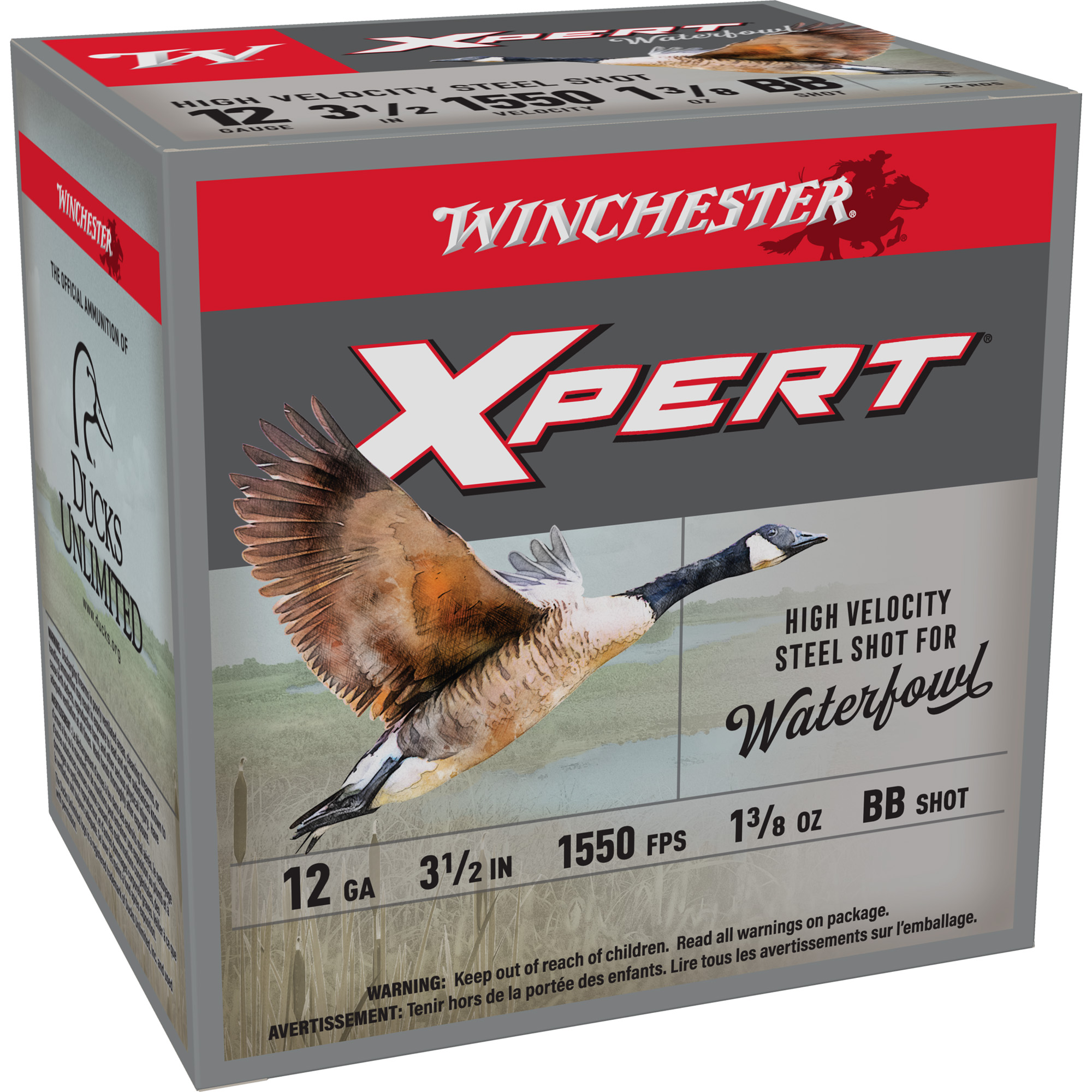 Winchester Xpert HV 12 Gauge 3.5″ #bb 25/250 bulk ammo product image