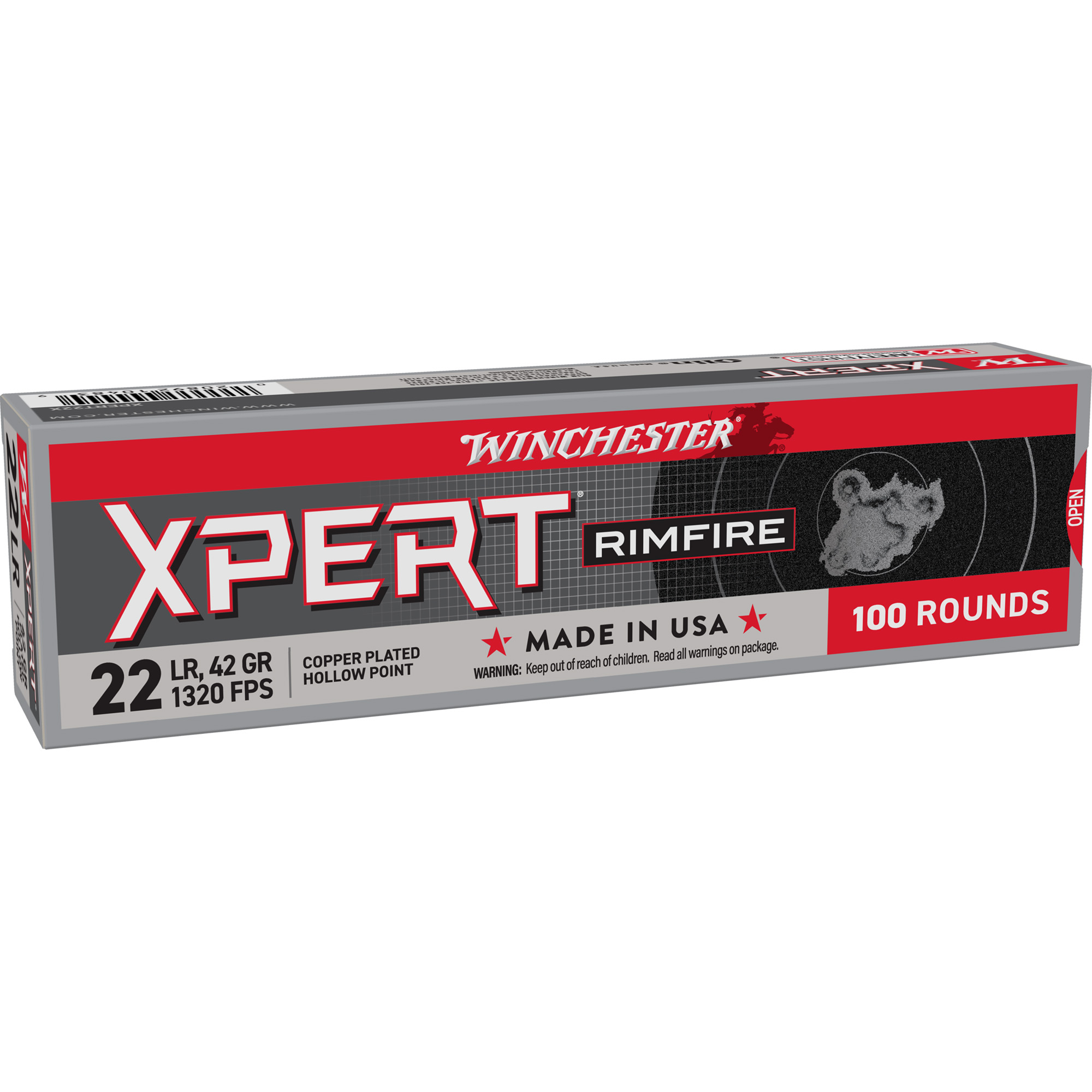 Winchester Xpert Rimfire 22 LR 42 Grain 100/2000 bulk ammo product image