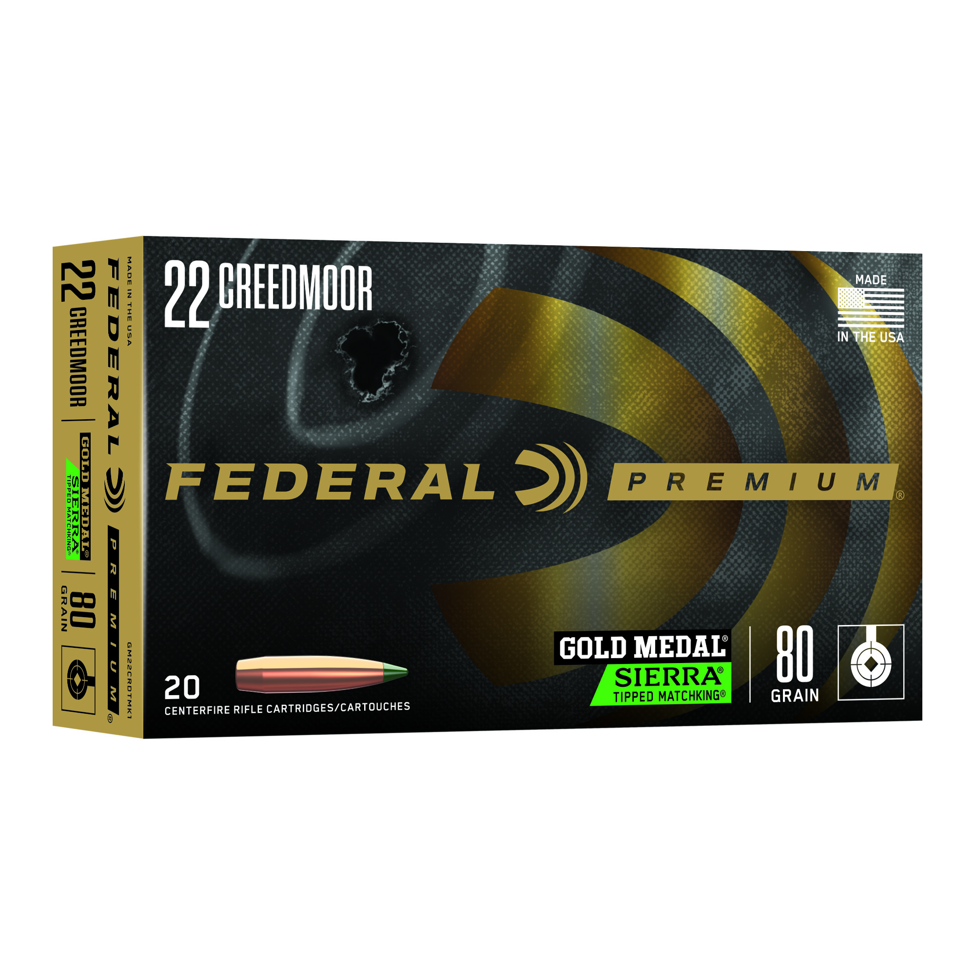 Federal Gold Mdl 22arc 88 Grain Stm 20/200 bulk ammo product image