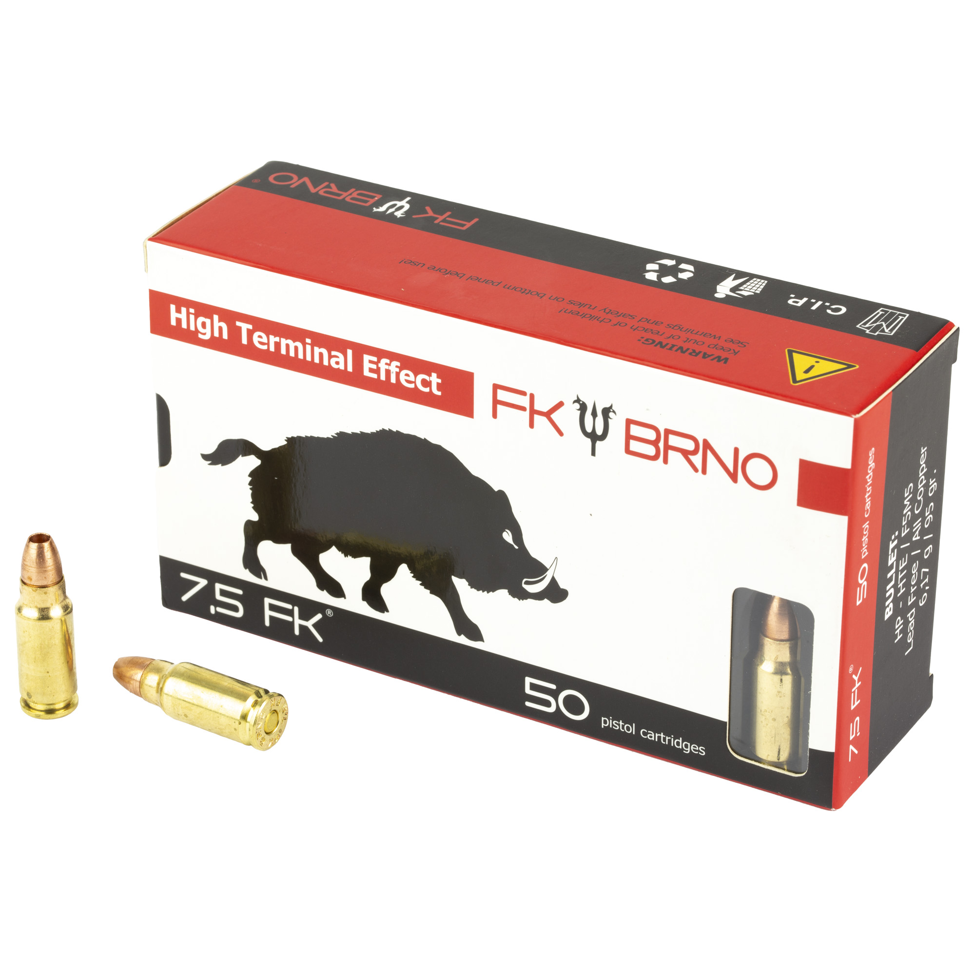 Ifg F5 Ammo 7.5 Fk 95 Grain 50/600 bulk ammo product image
