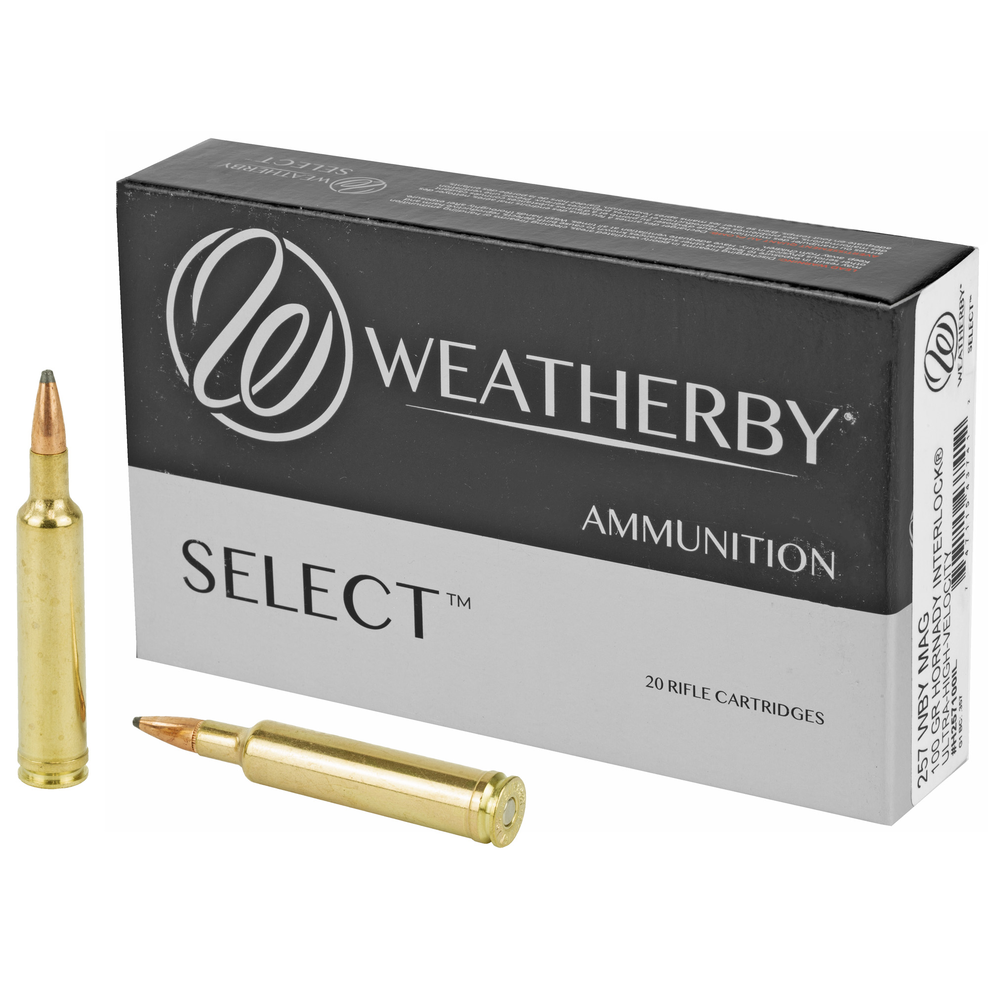 Wby Ammo 257wby 100 Grain Hrndy Inter bulk ammo product image