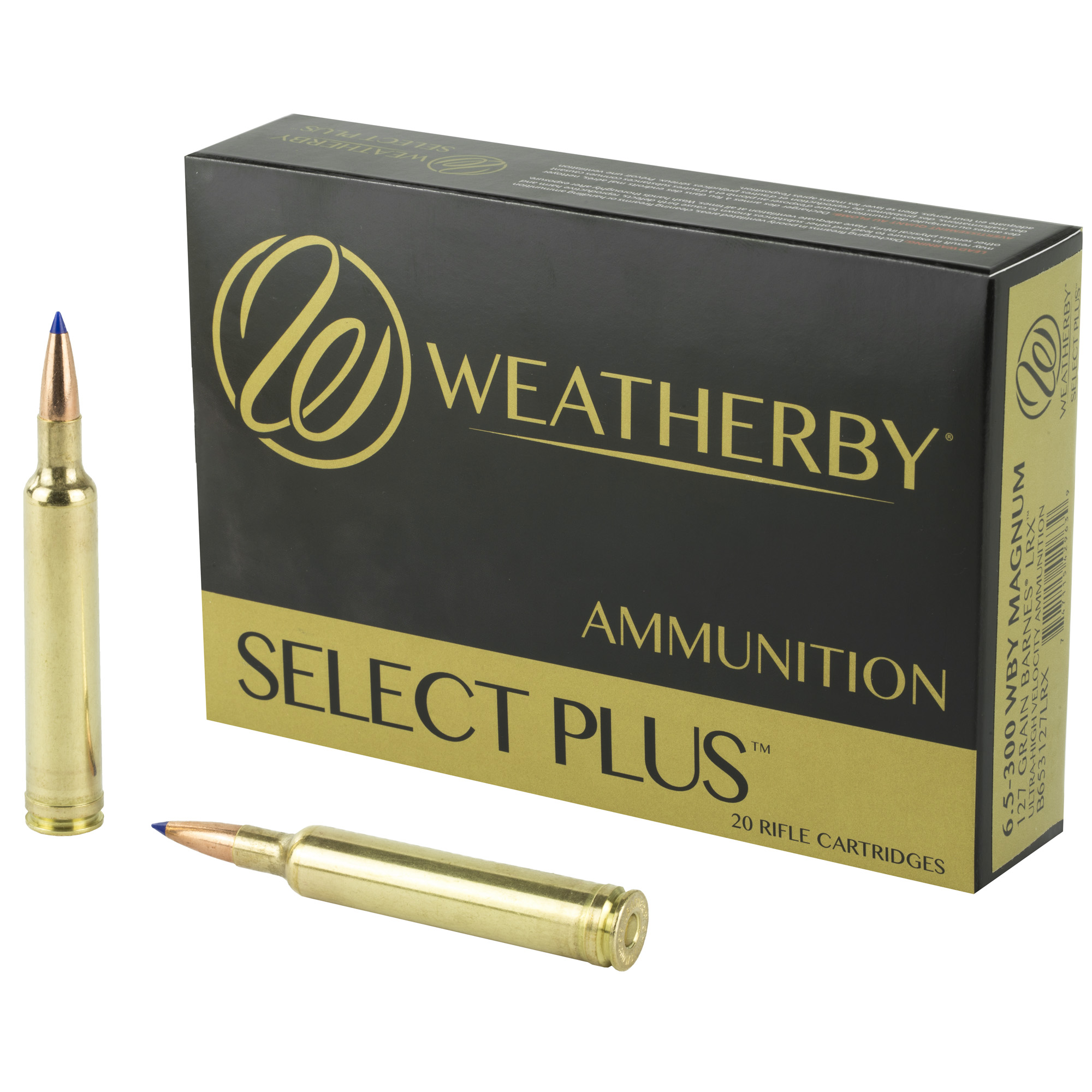 Wby Ammo 6.5-300wby 127 Grain LRX 20/200 bulk ammo product image