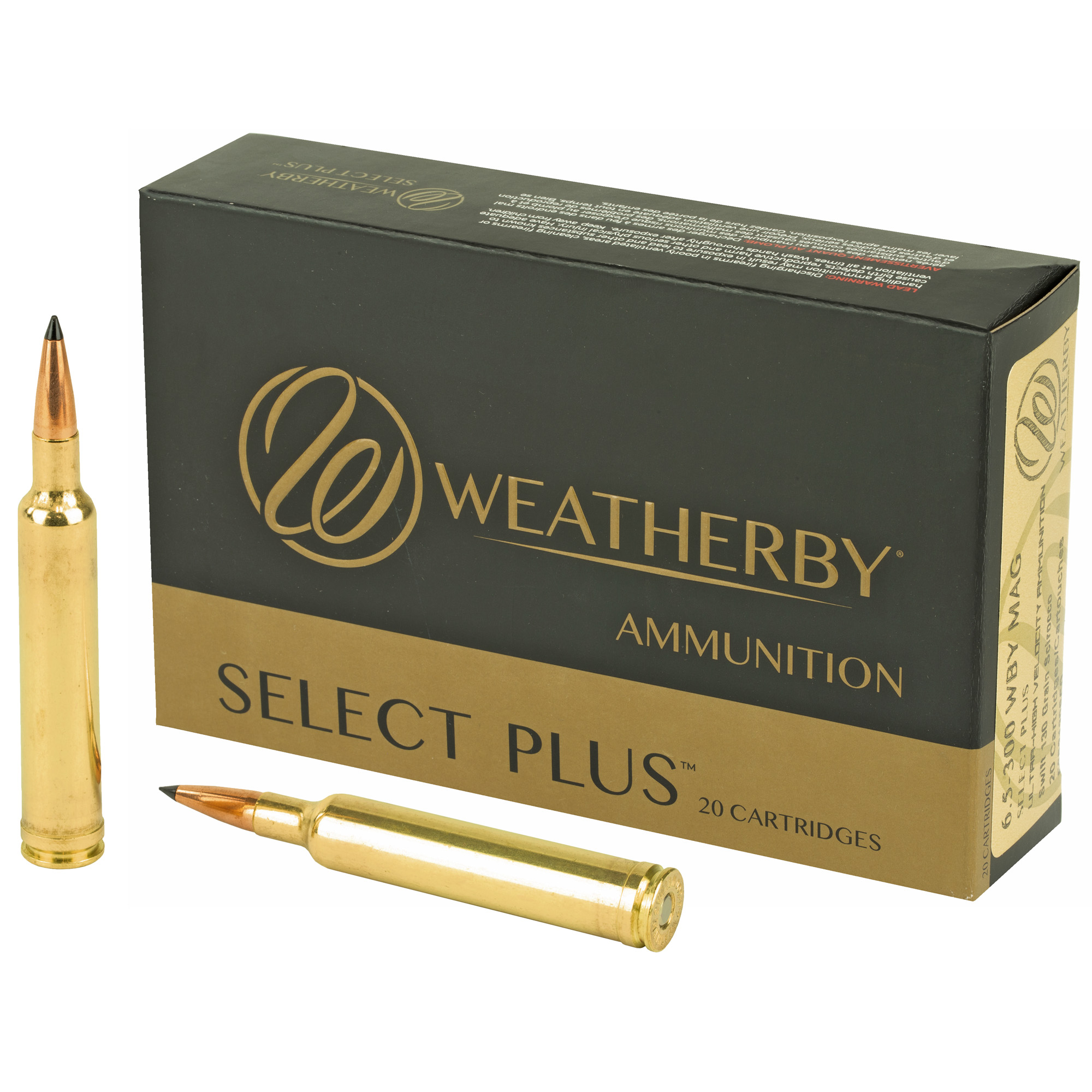 Wby Ammo 6.5-300wby 130 Grain Swift 20/ bulk ammo product image