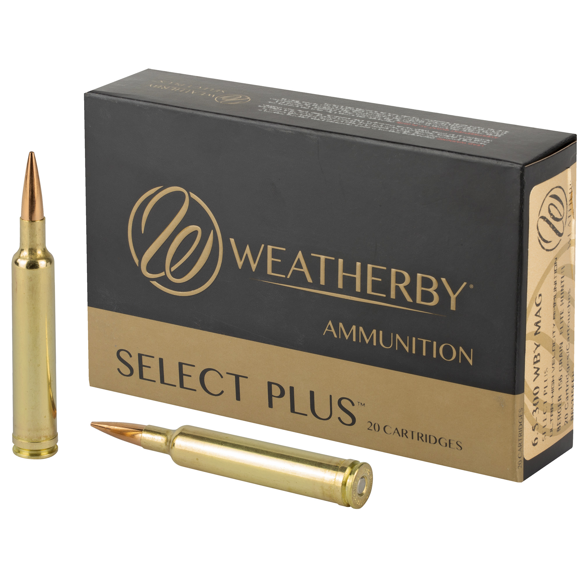 Wby Ammo 6.5-300wby 156 Grain Eol 20/200 bulk ammo product image
