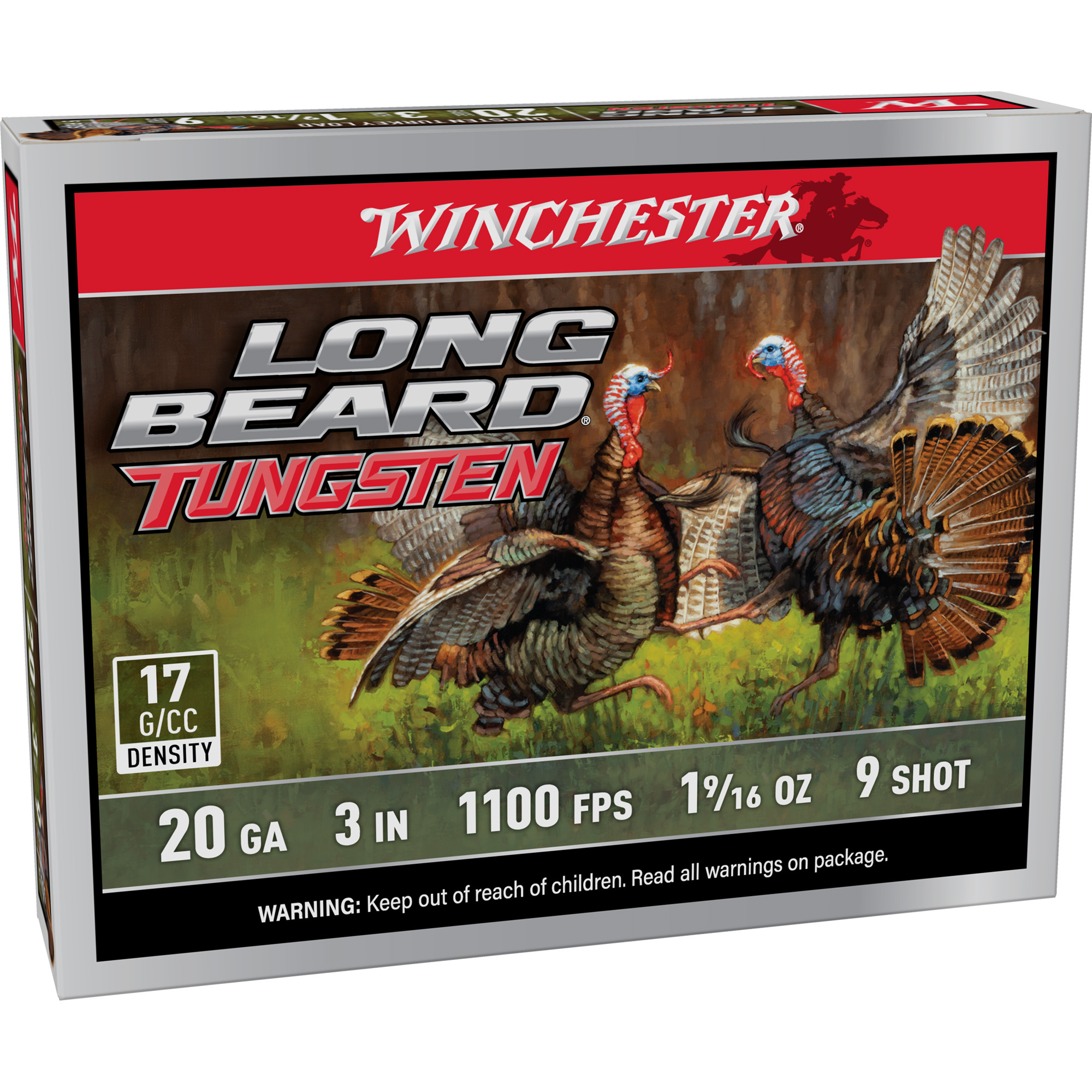 Winchester Long Beard Ts17 20 Gauge 3″ #9 5/50 bulk ammo product image